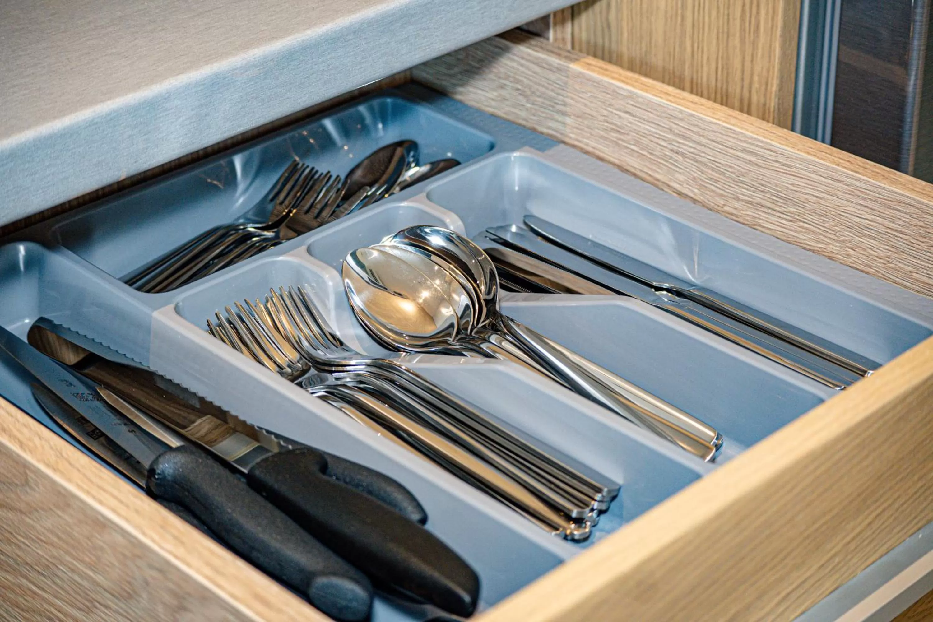 Kitchen or kitchenette in Kima Premium Apartments