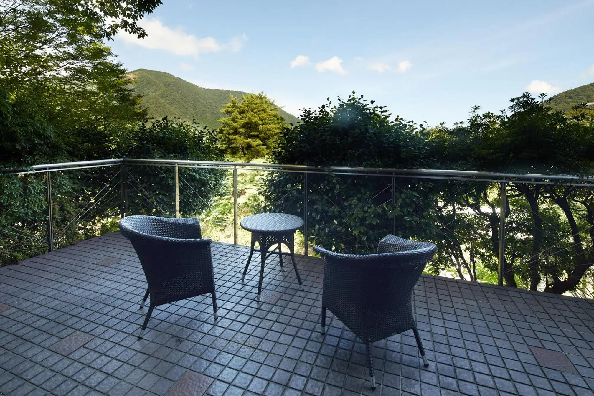 Balcony/Terrace in Hakone Yutowa