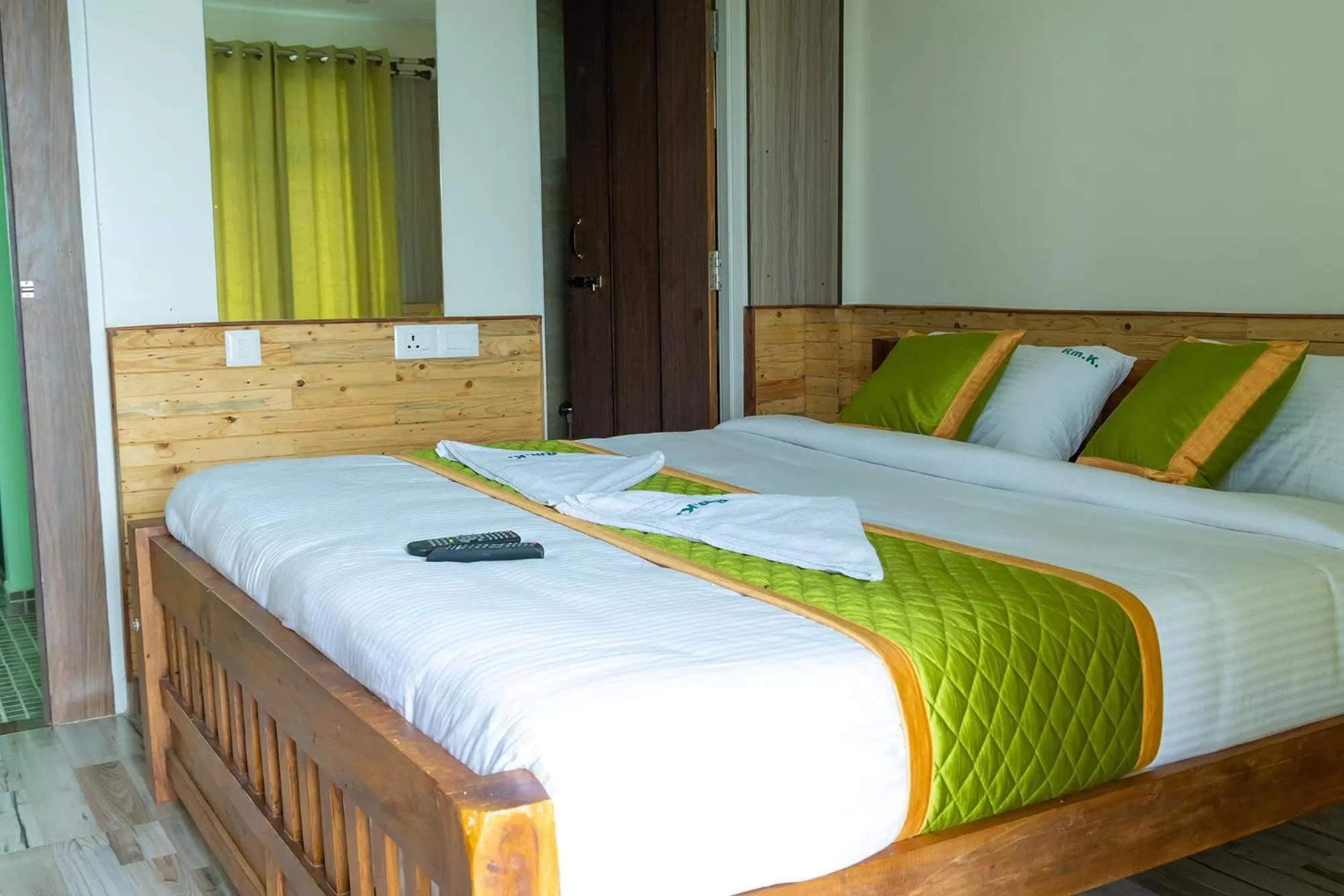 Photo of the whole room, Bed in FabExpress RMK Nest - Nr Chettiar Park