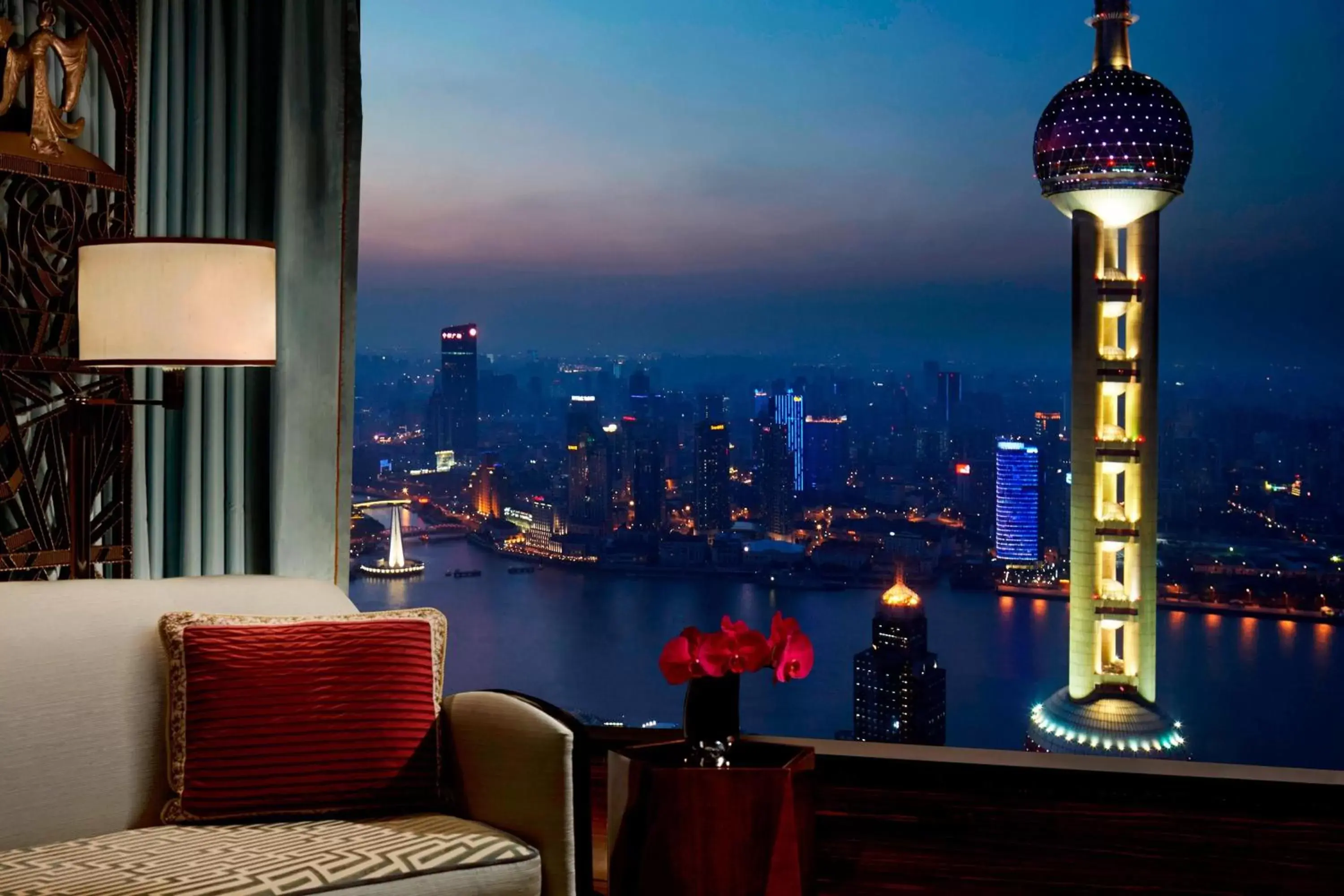 Photo of the whole room in The Ritz-Carlton Shanghai, Pudong