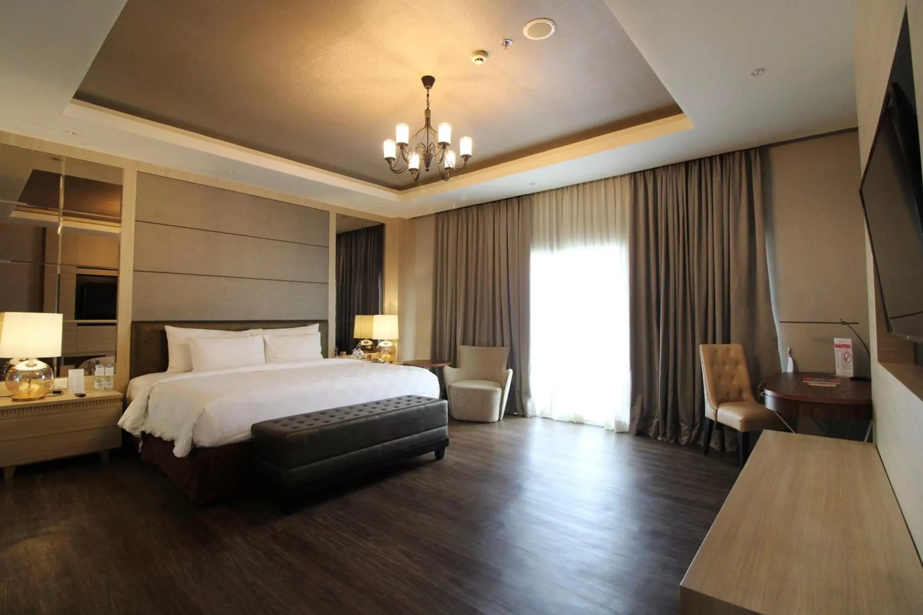 Bed in Swiss-Belhotel Manokwari