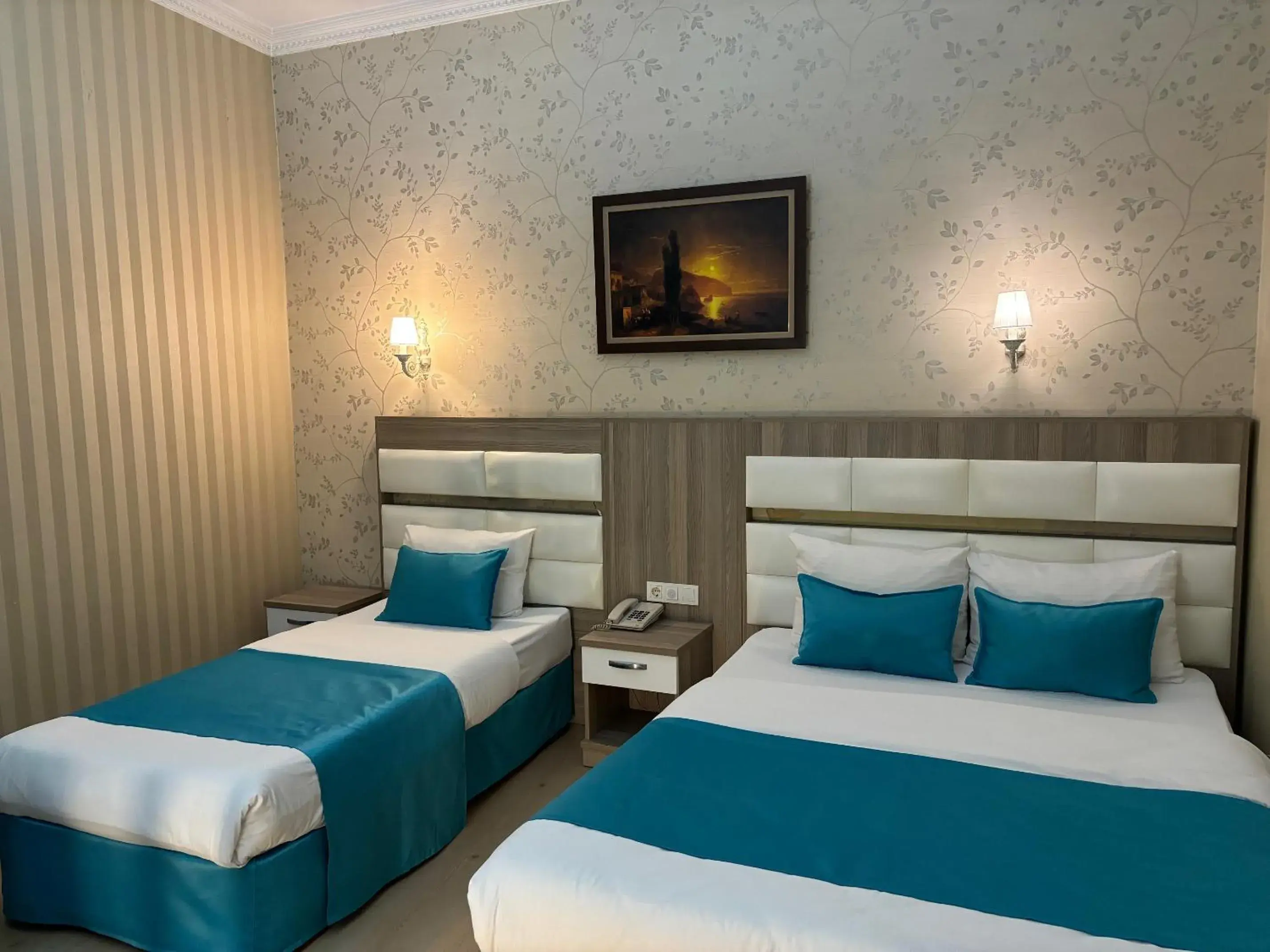 Bed in Nil Hotel