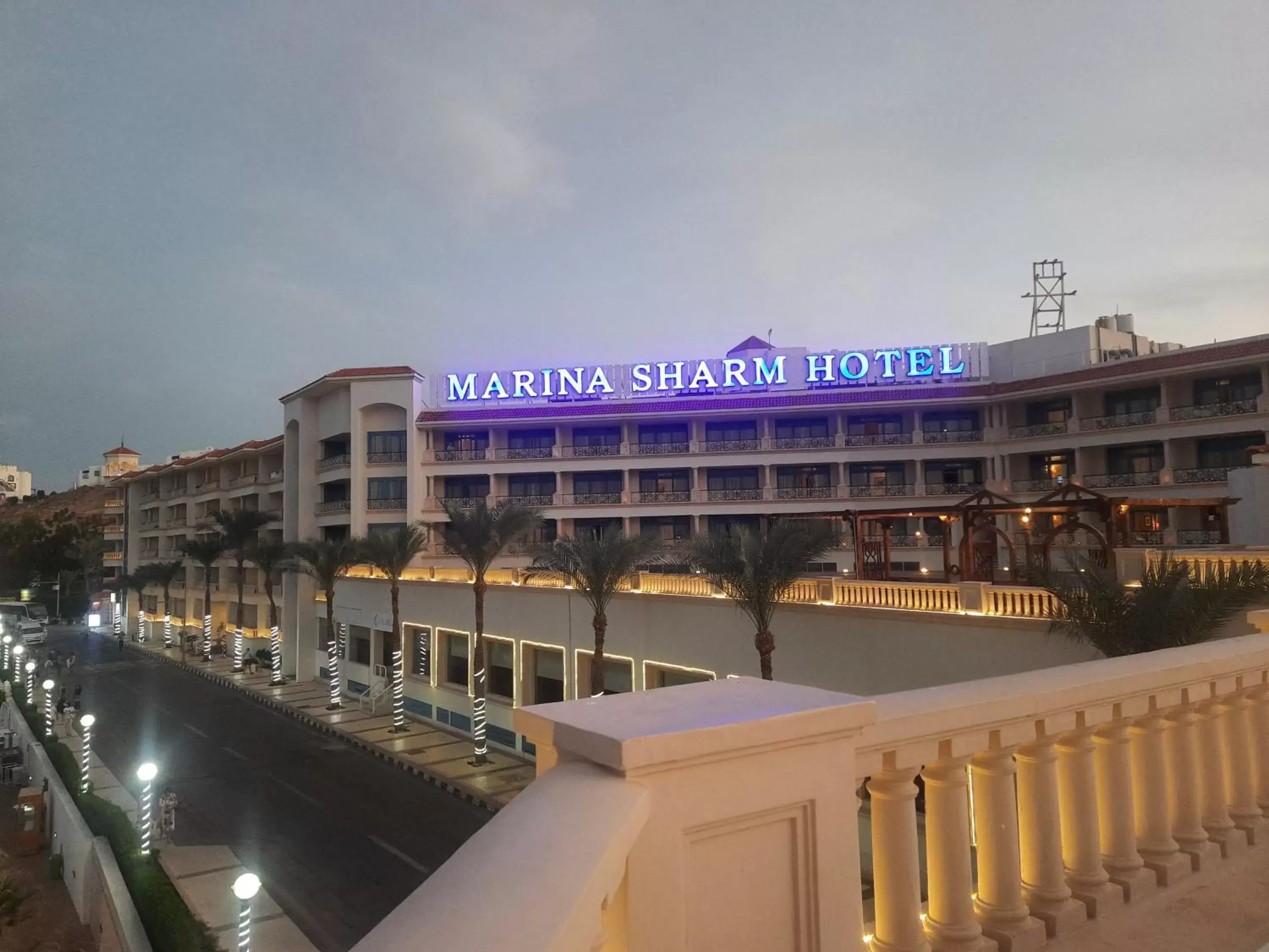 Balcony/Terrace, Property Building in Marina Sharm Hotel