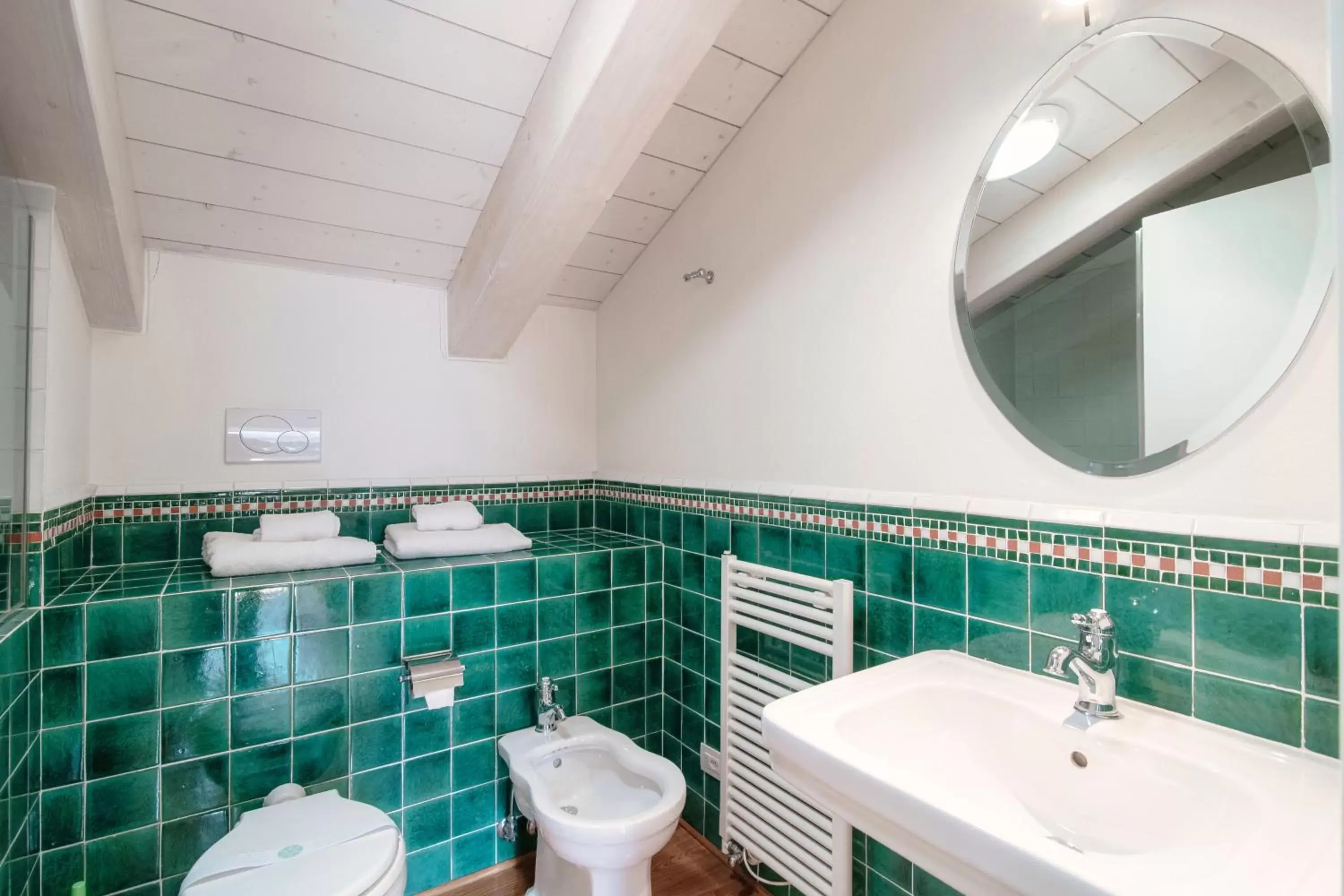 Bathroom in Castello di Brusata Apartment