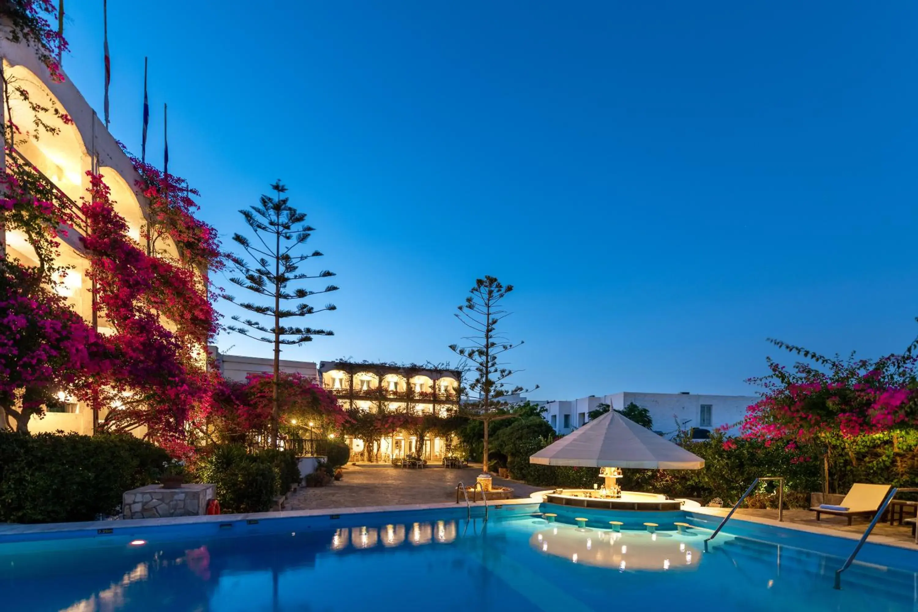 Lounge or bar, Swimming Pool in Skala Hotel