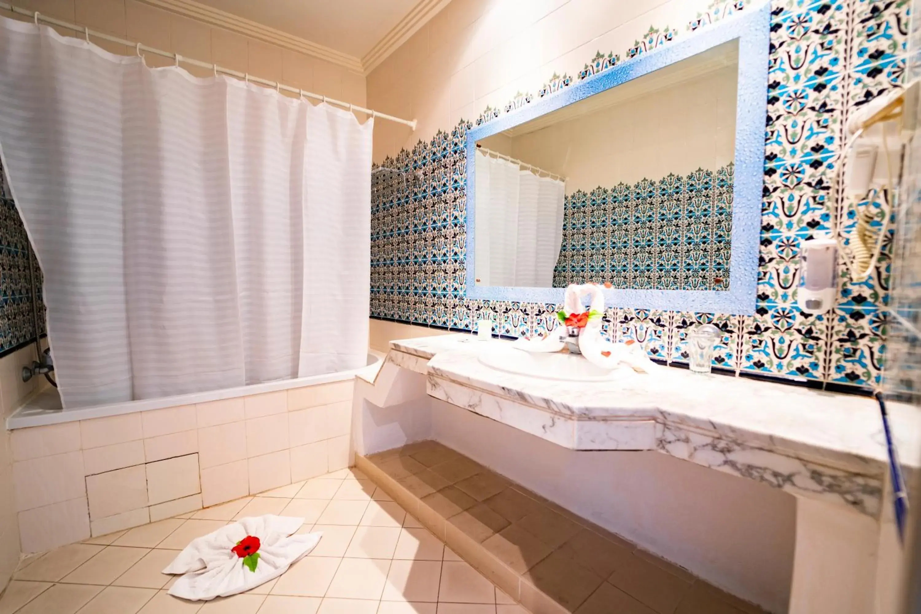 Bathroom in Riadh Palms- Resort & Spa