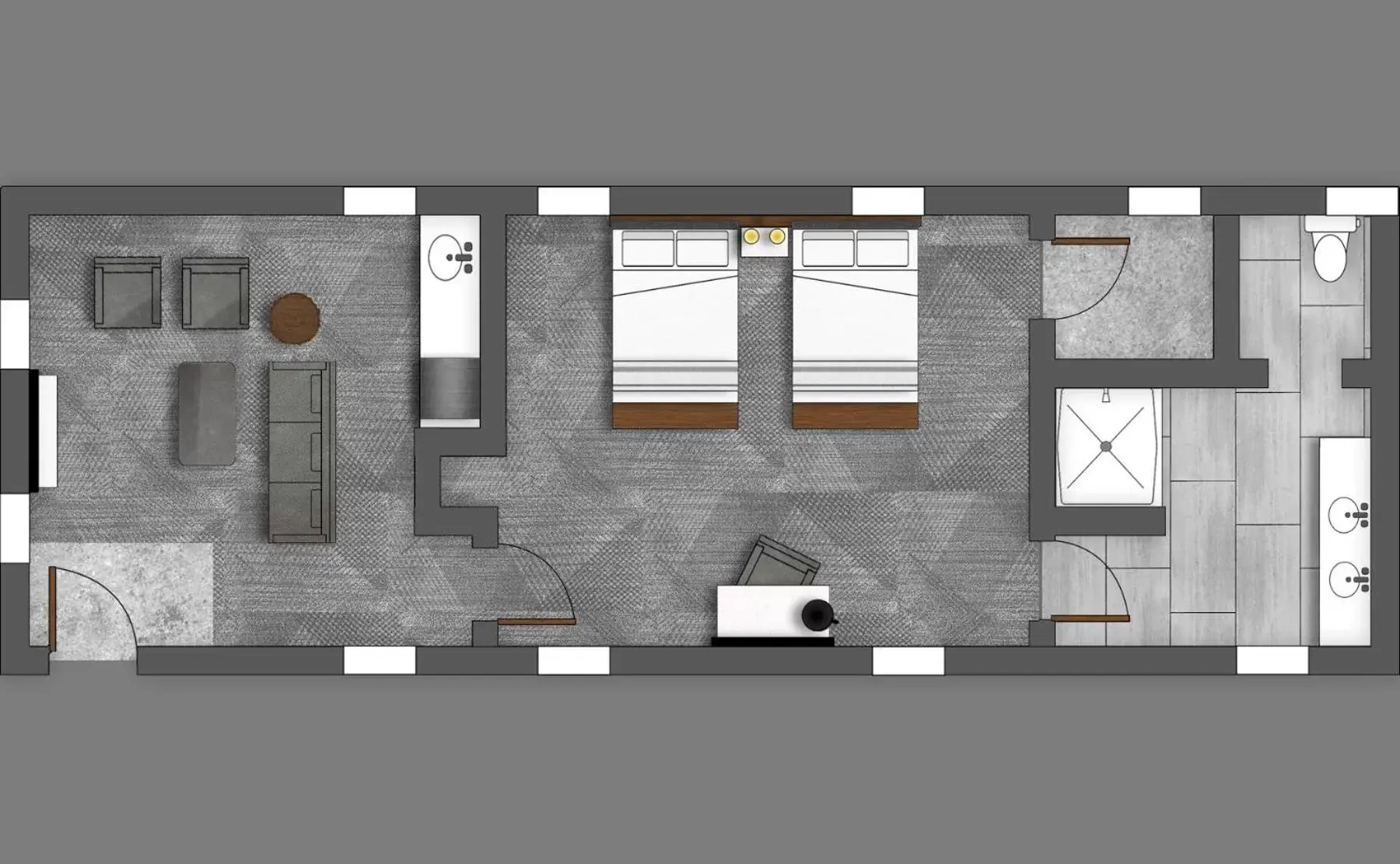 Floor Plan in Hotel Millwright