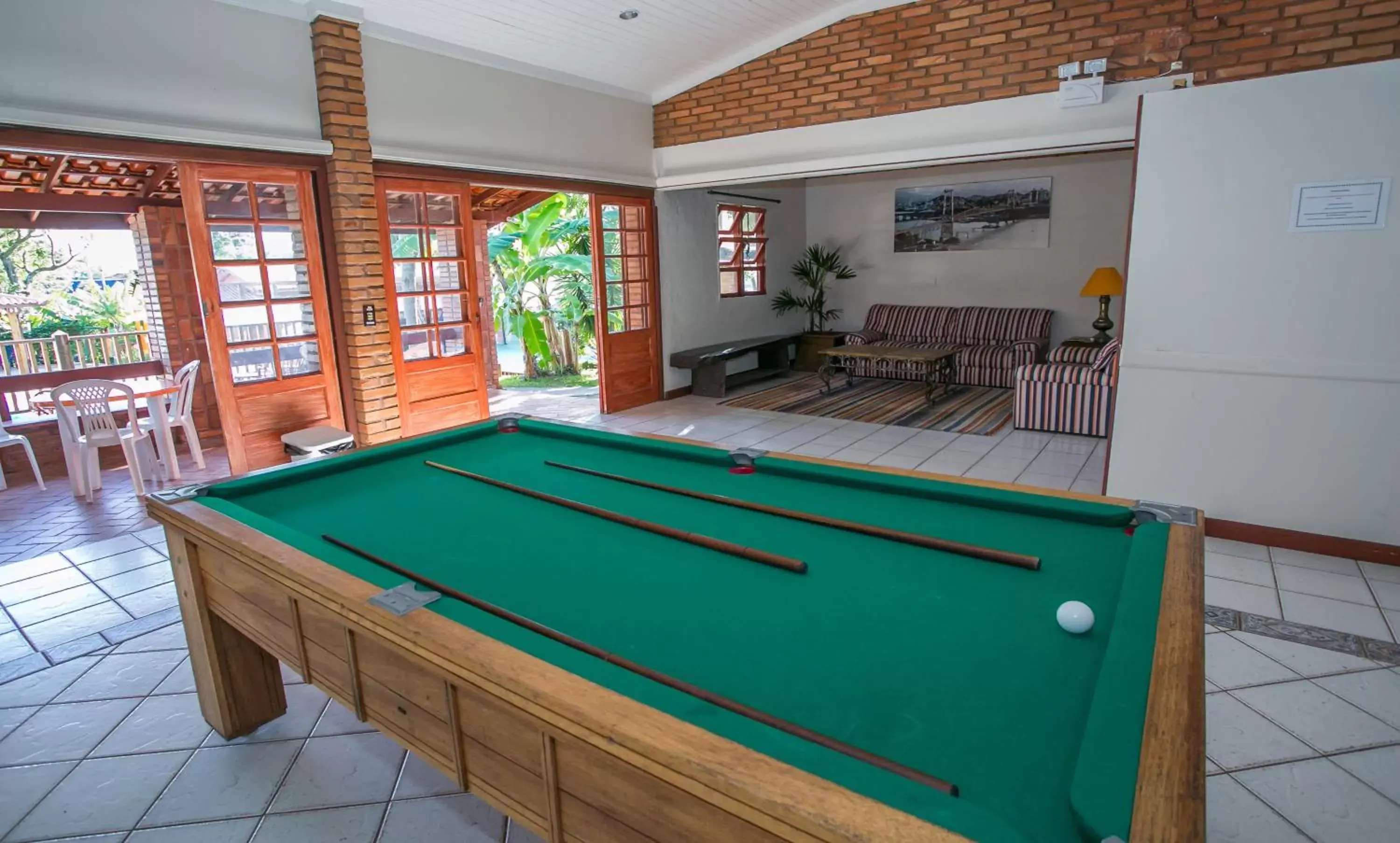 Game Room, Billiards in Hotel São Sebastião da Praia