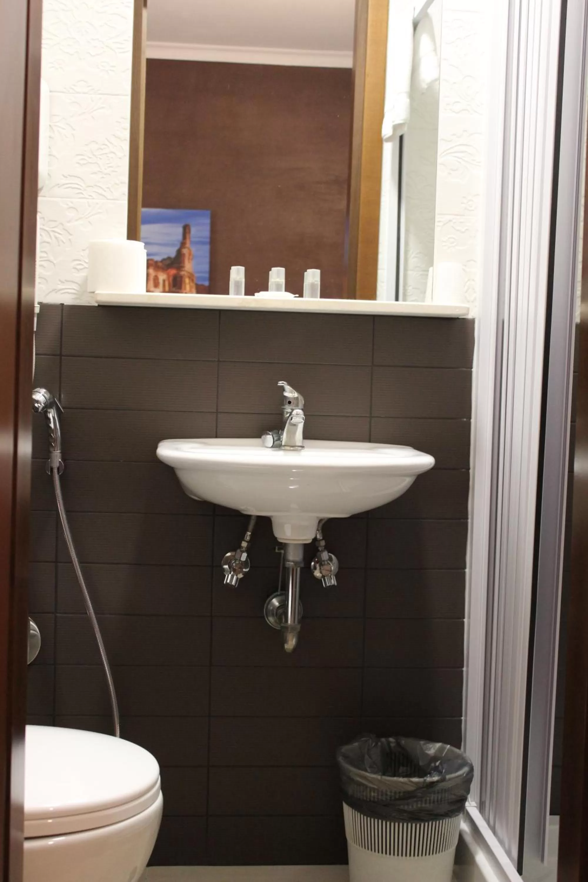 Bathroom in Hotel Pyramid