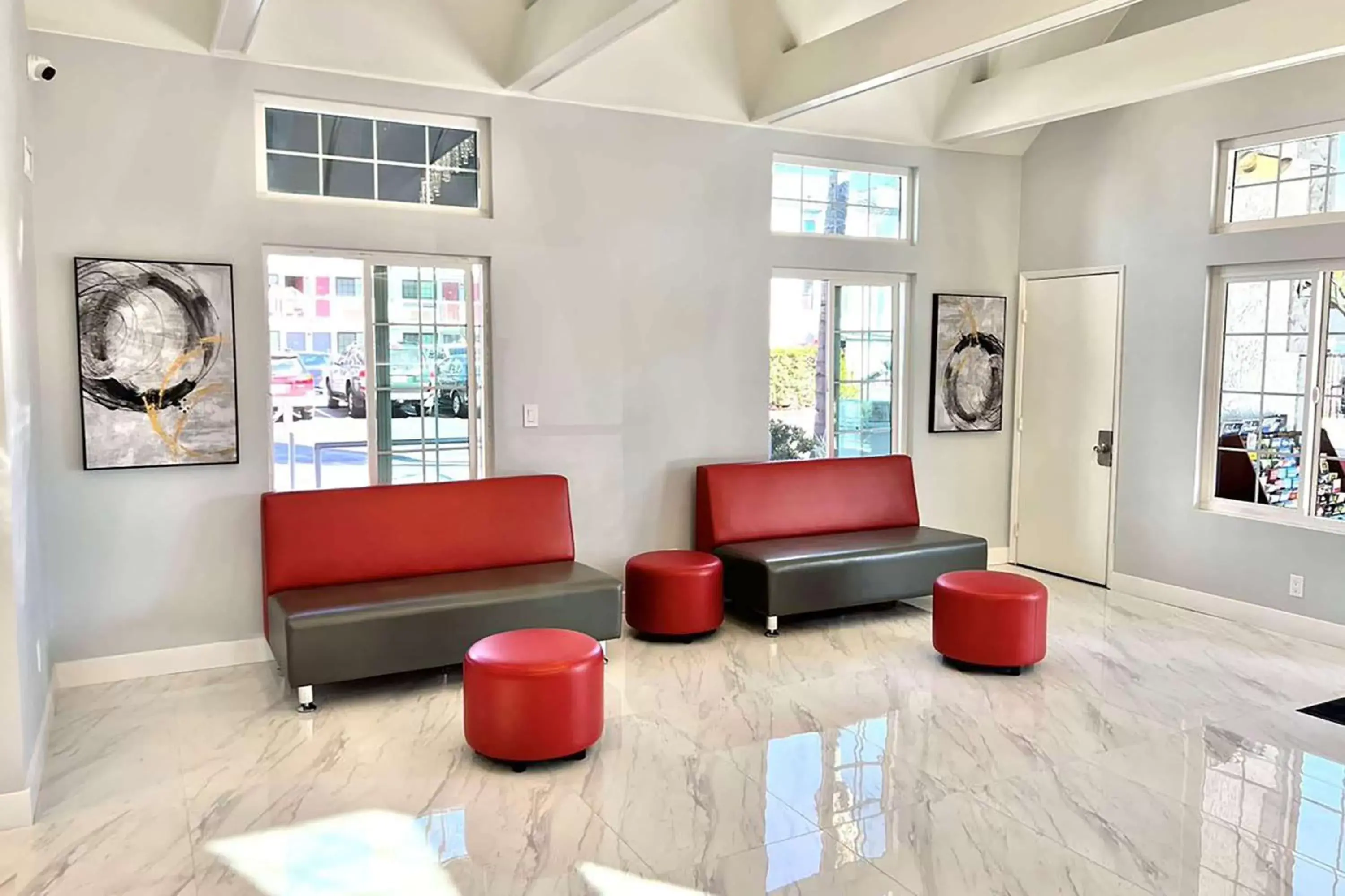 Lobby or reception in Ramada by Wyndham Anaheim Convention Center Lobby or reception in Ramada by Wyndham Anaheim Convention Center