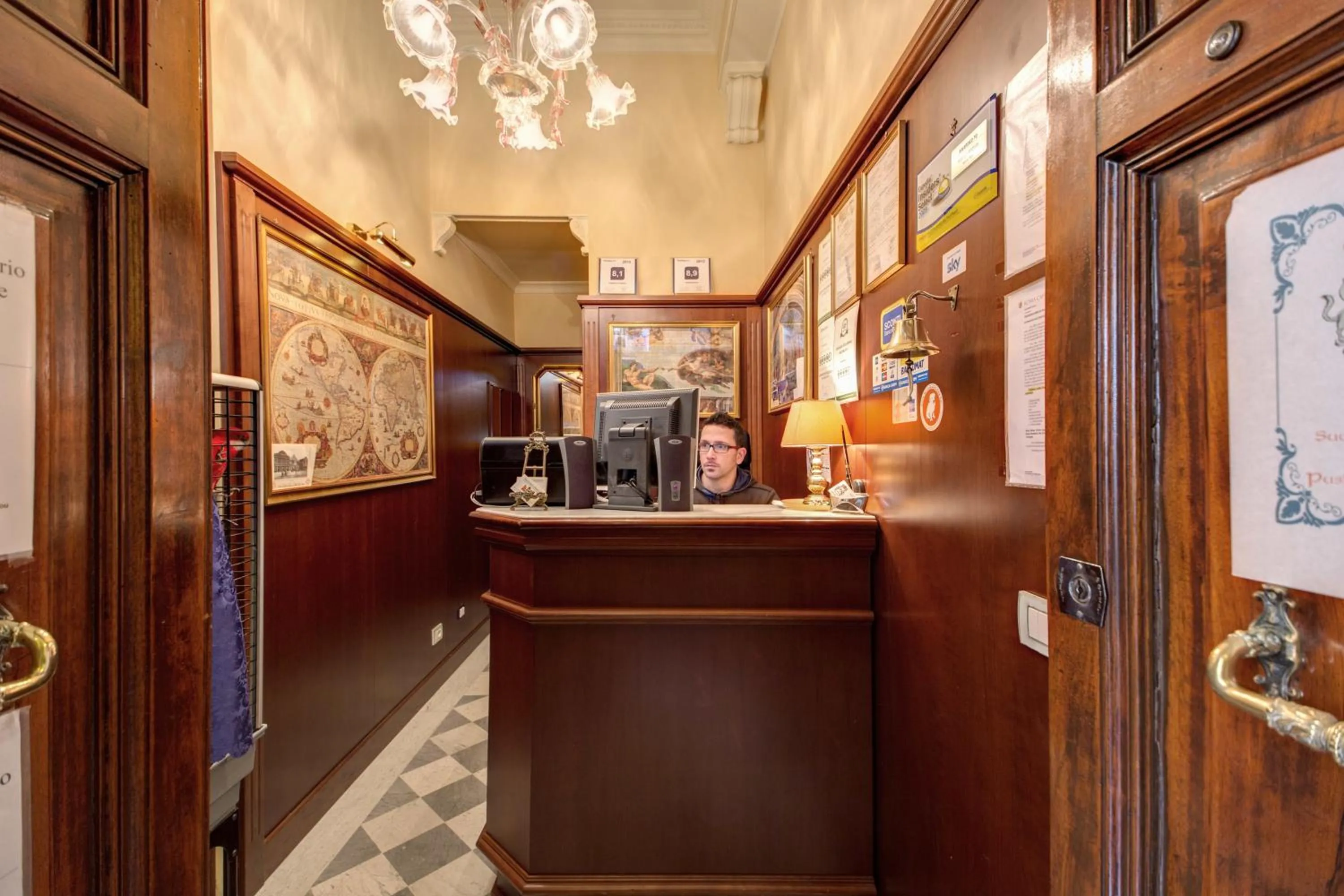 Lobby or reception in Hotel Artorius