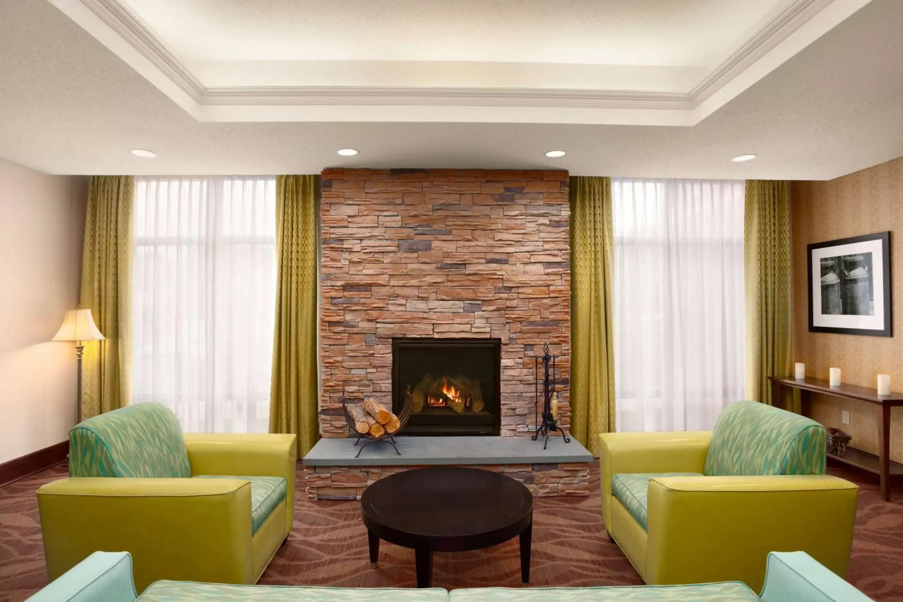 Lobby or reception, Seating Area in Hampton Inn Quakertown