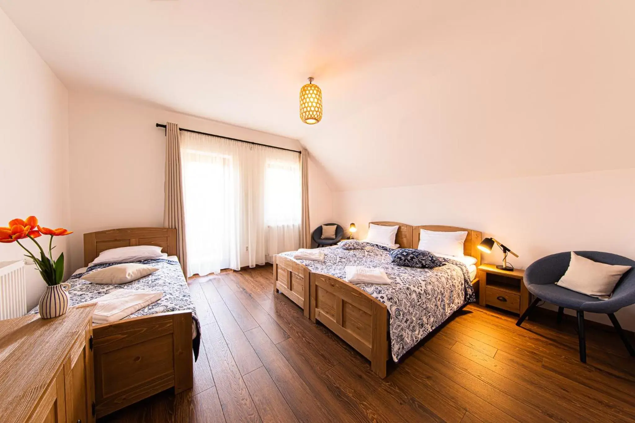 Triple Room with Balcony in Hygge Praid Triple Room with Balcony in Hygge Praid