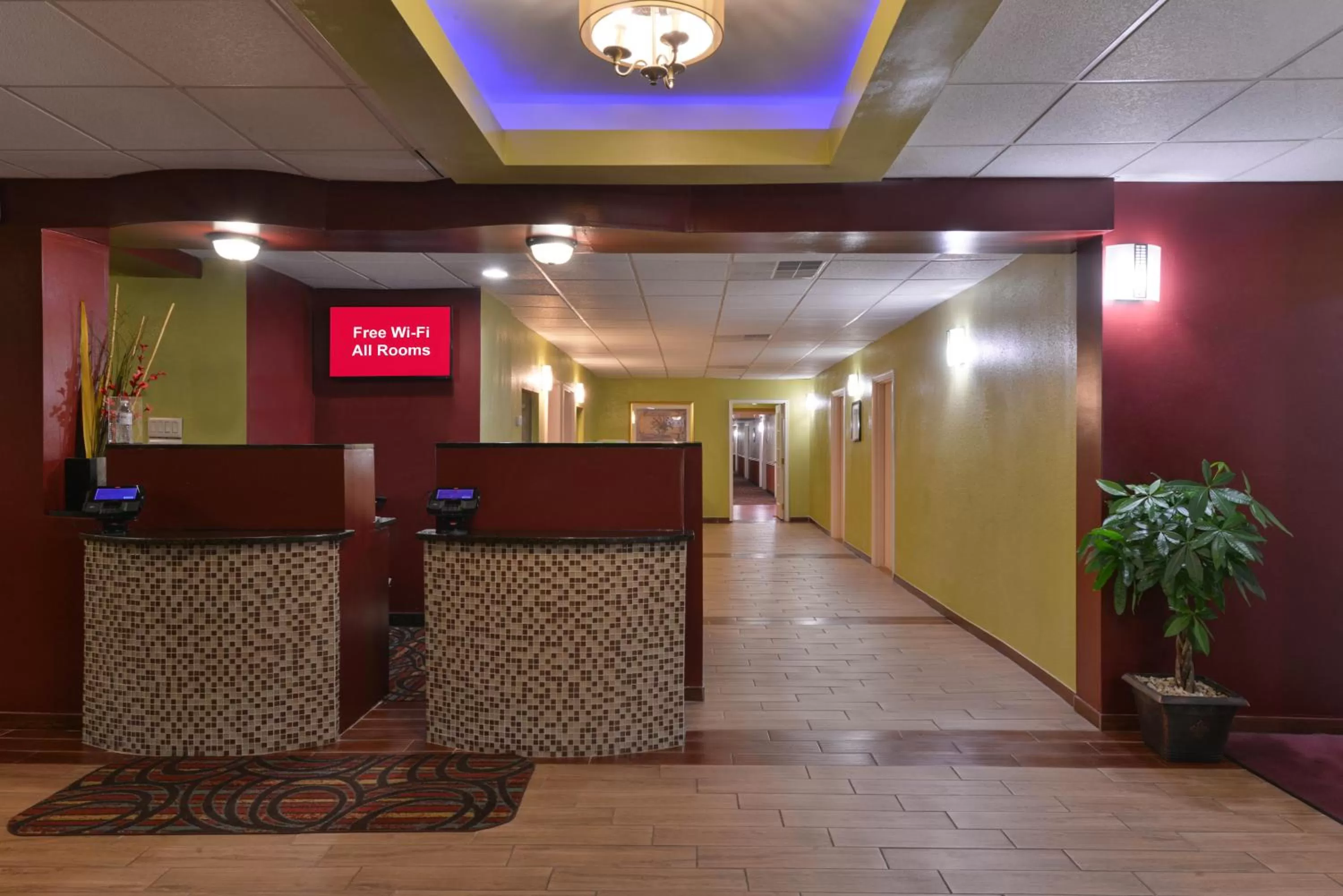 Lobby or reception in Red Roof Inn Chambersburg