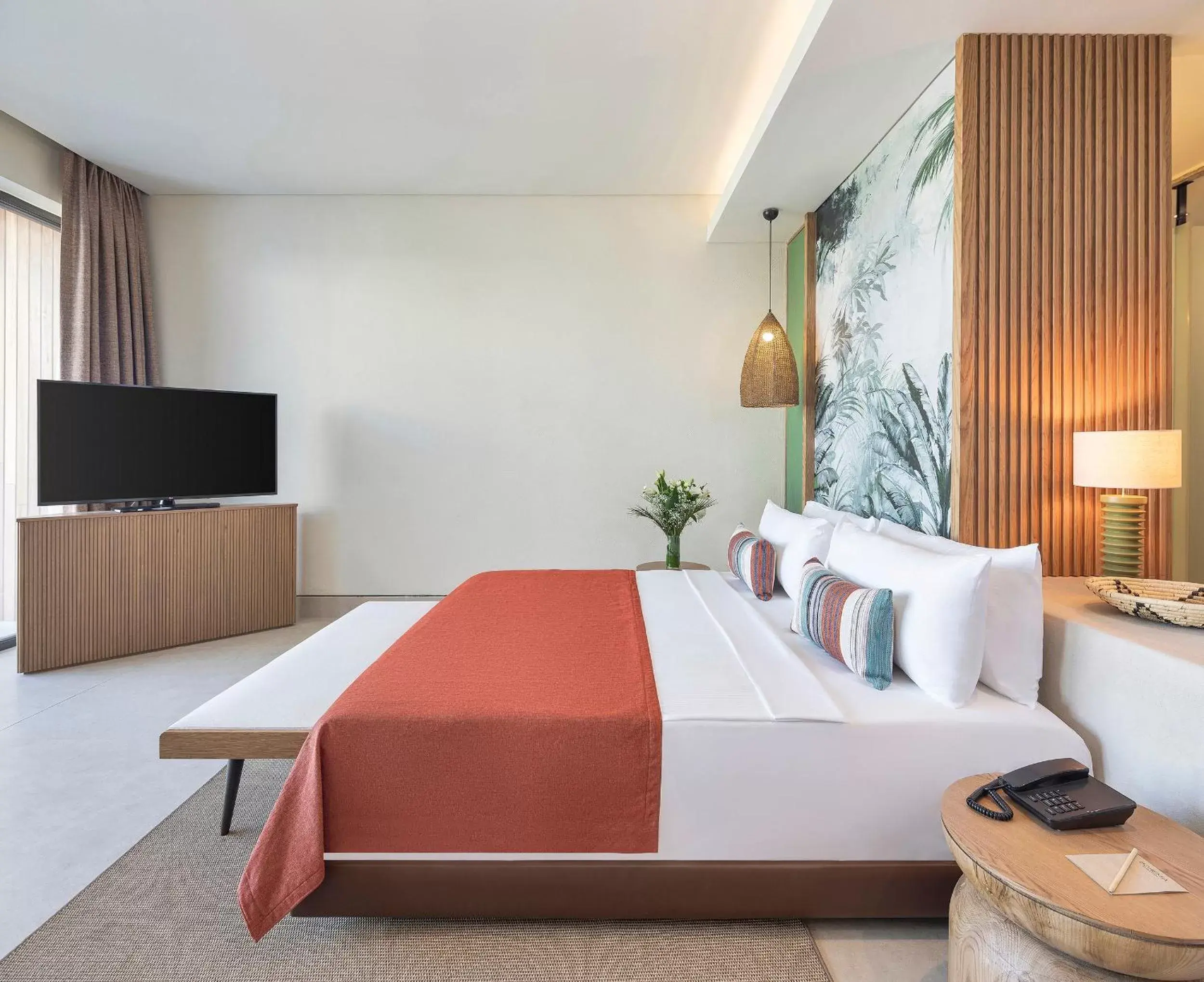 Bed in Sirene Belek Hotel