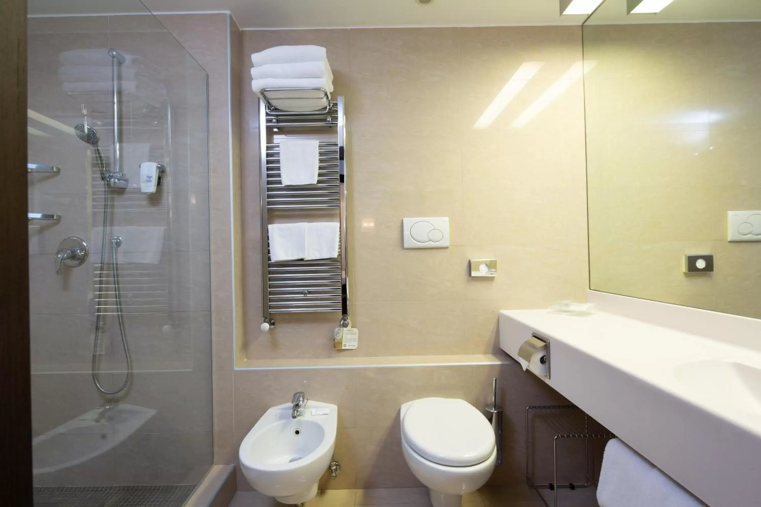 Shower, Bathroom in Best Western Hotel Biri