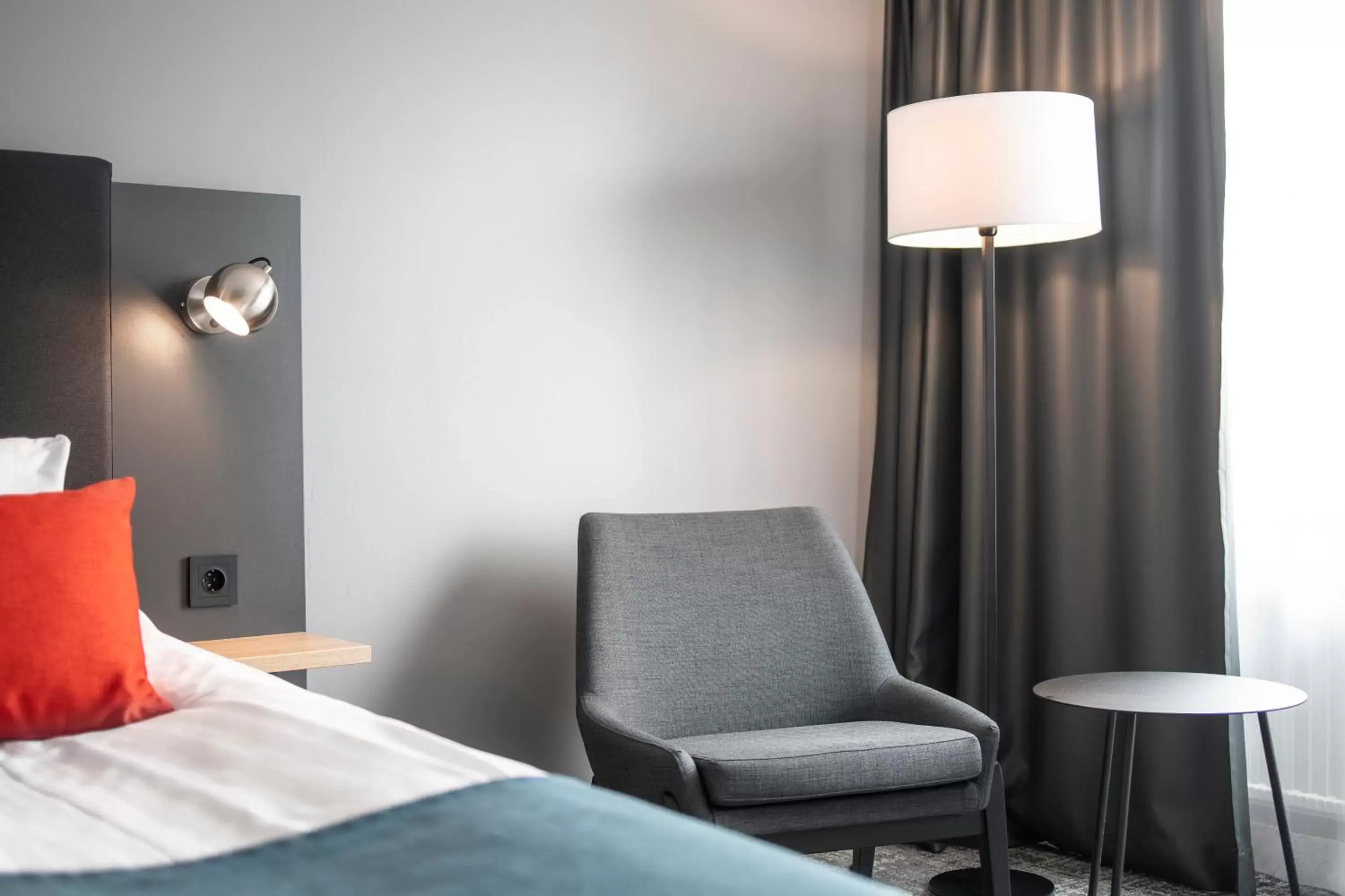 Decorative detail, Bed in Quality Hotel Prisma Decorative detail, Bed in Quality Hotel Prisma