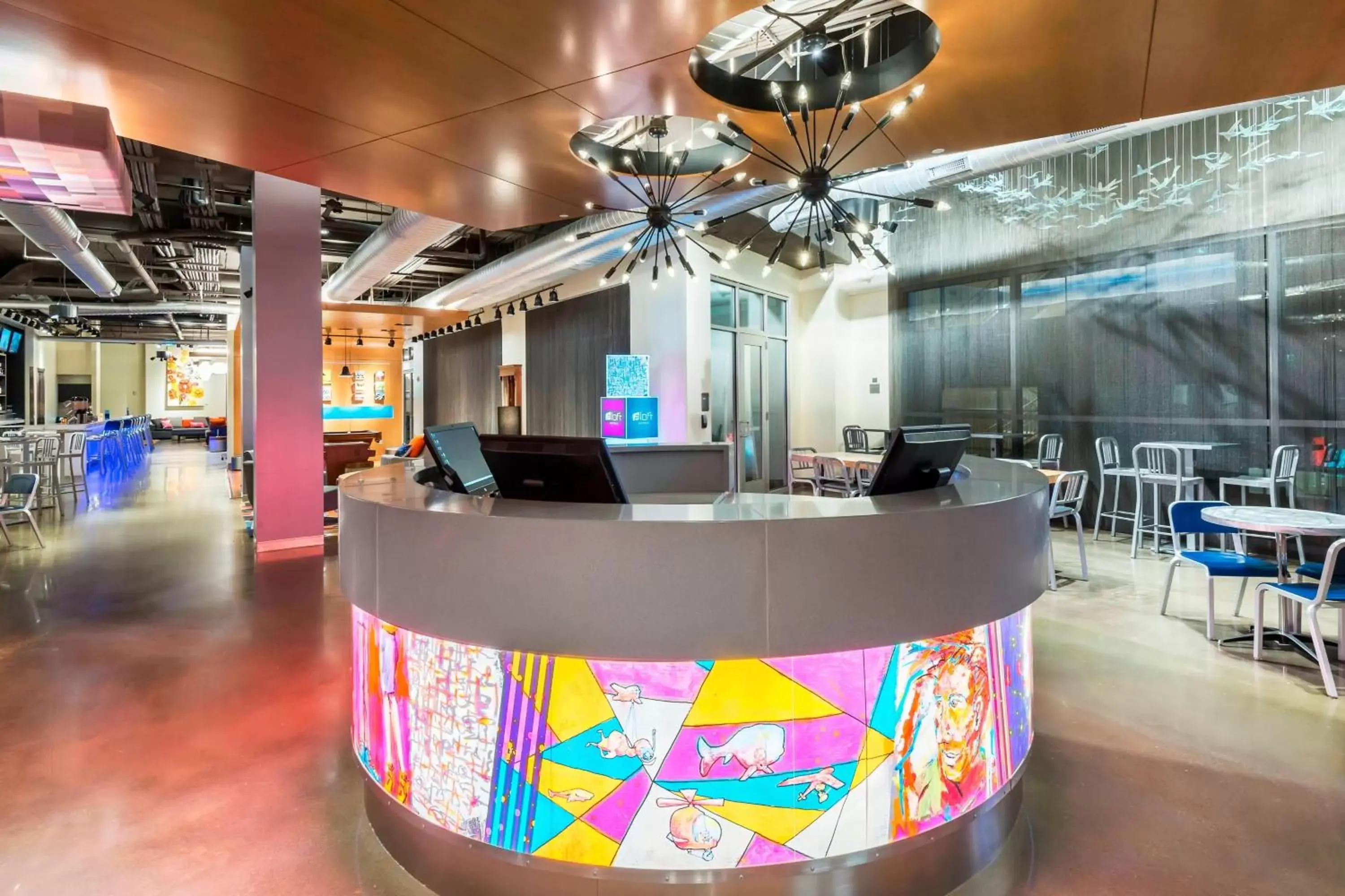 Lobby or reception, Lobby/Reception in Aloft Greenville Downtown