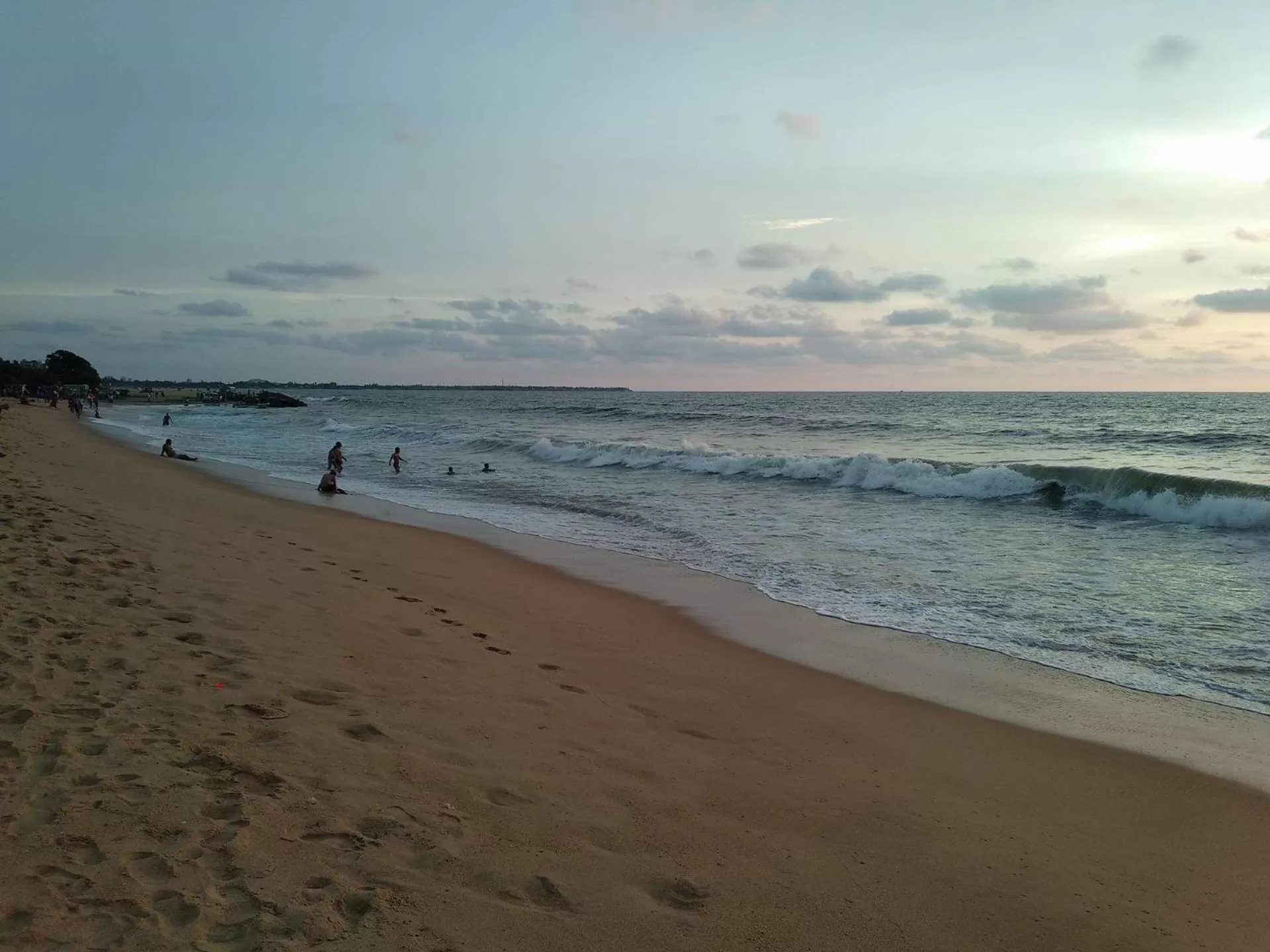 Beach in Ocean Gate Negombo