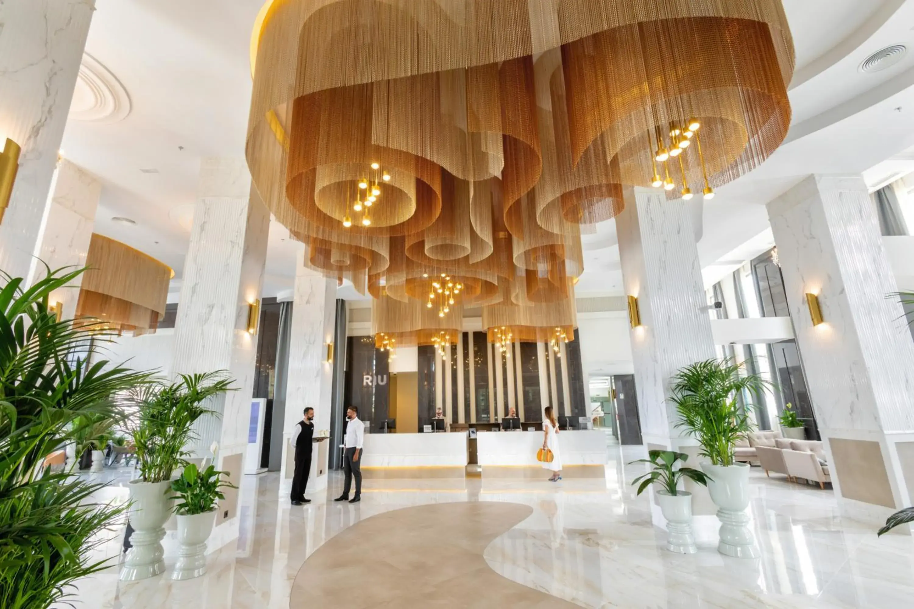 Lobby or reception, Lobby/Reception in Hotel Riu Palace Maspalomas - Adults Only
