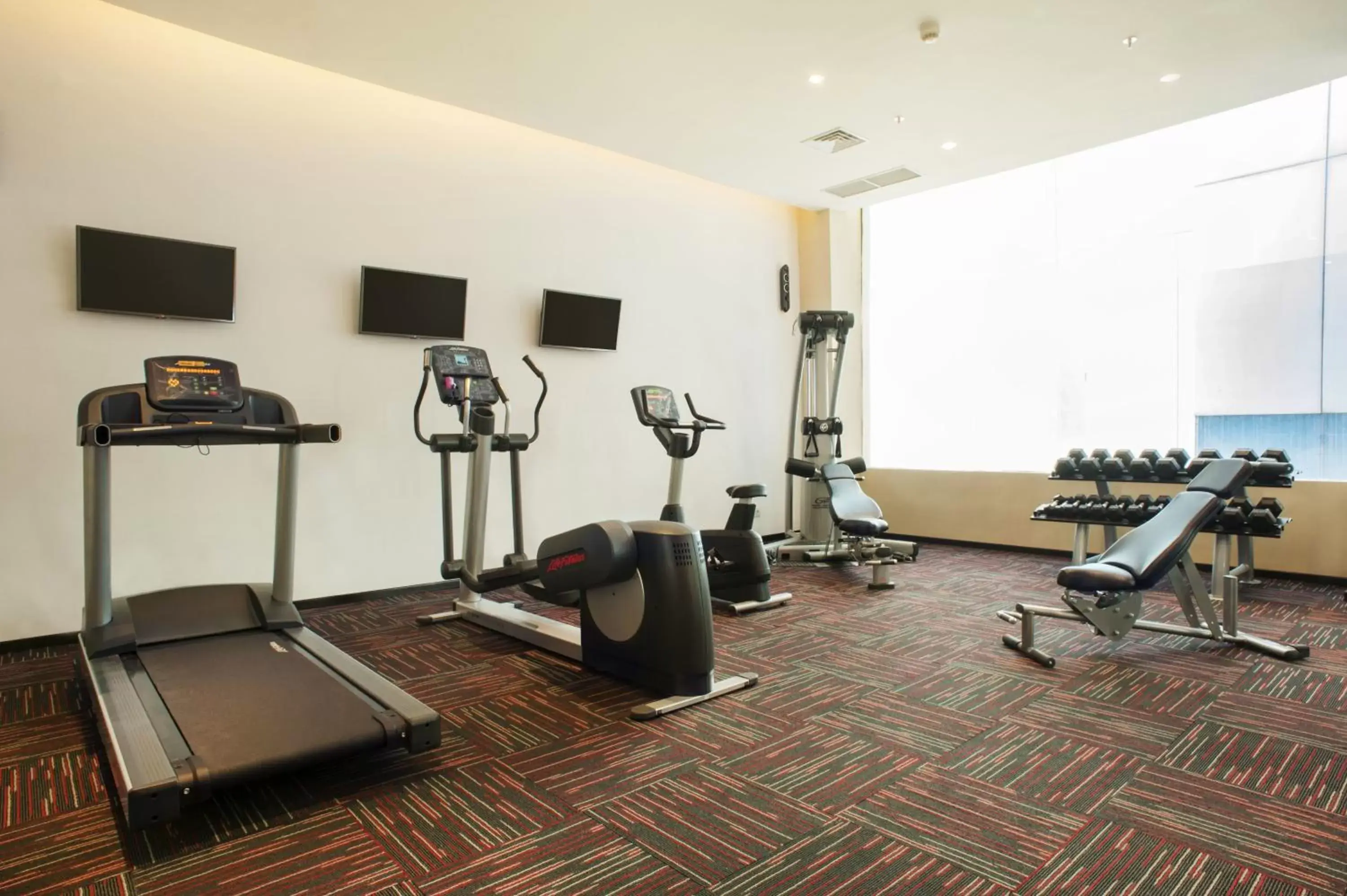 Fitness centre/facilities in Holiday Inn Express Surabaya CenterPoint by IHG Fitness centre/facilities in Holiday Inn Express Surabaya CenterPoint by IHG