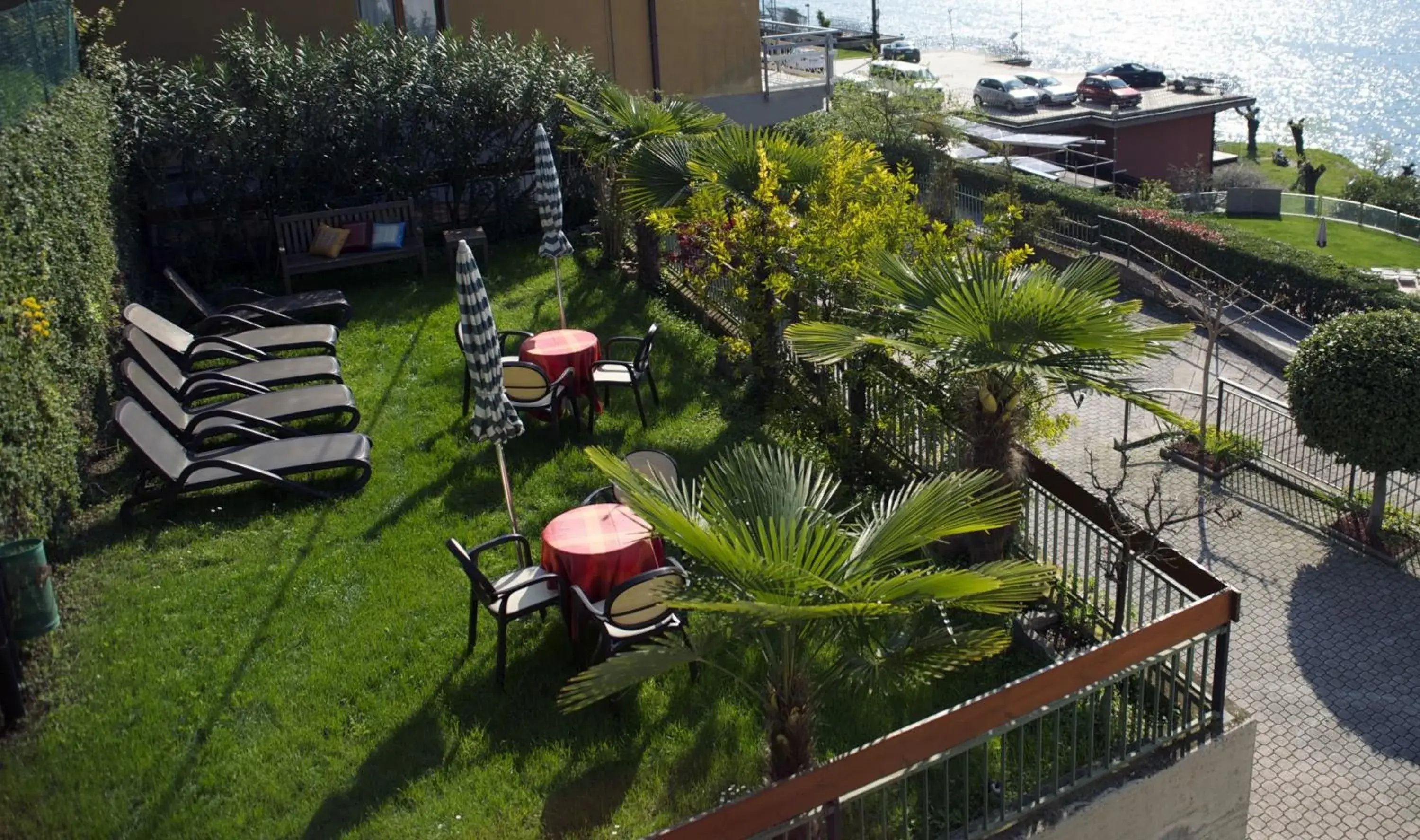 Garden in Albergo Villa Edera