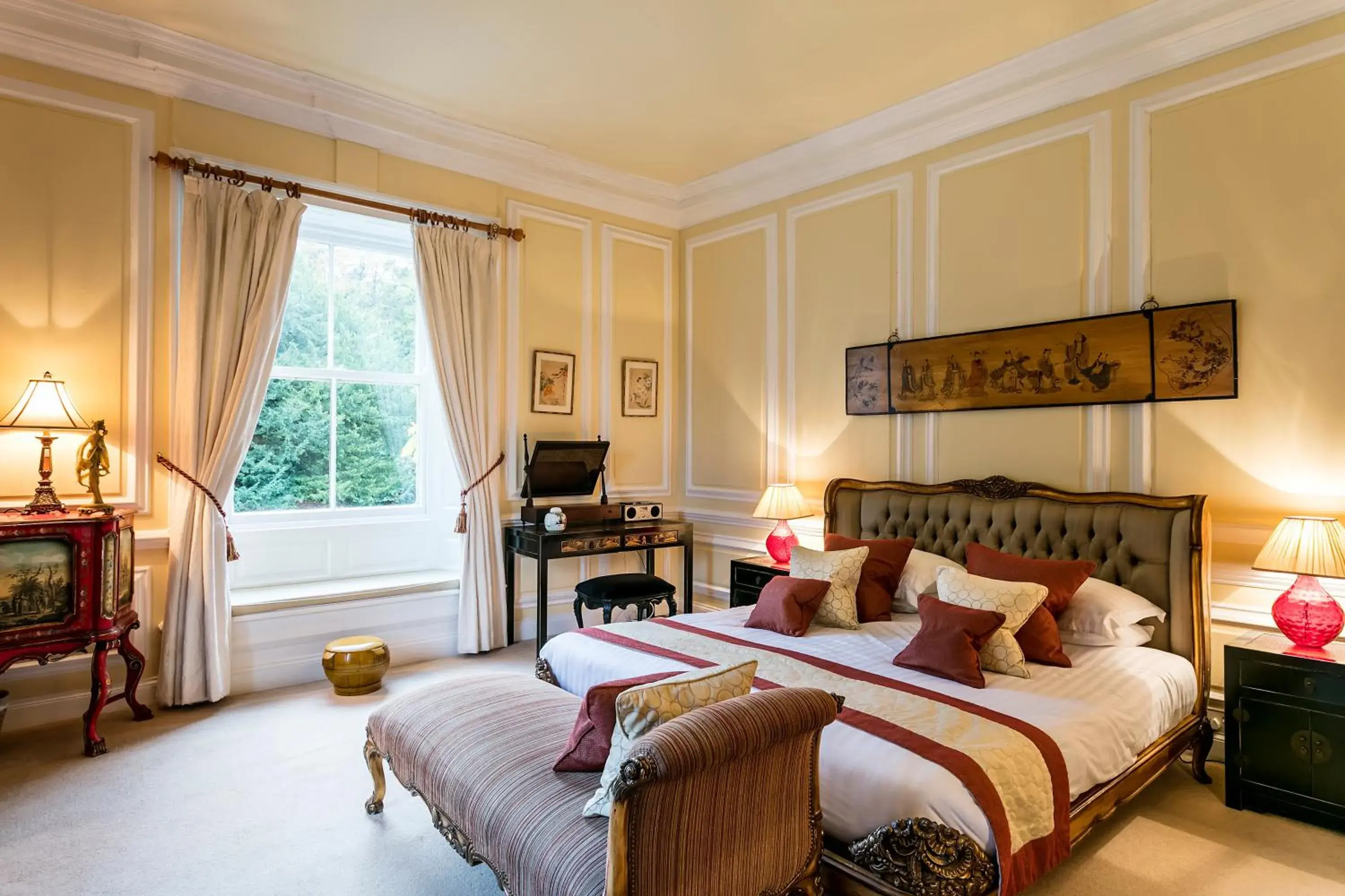 Bedroom, Bed in Eshott Hall