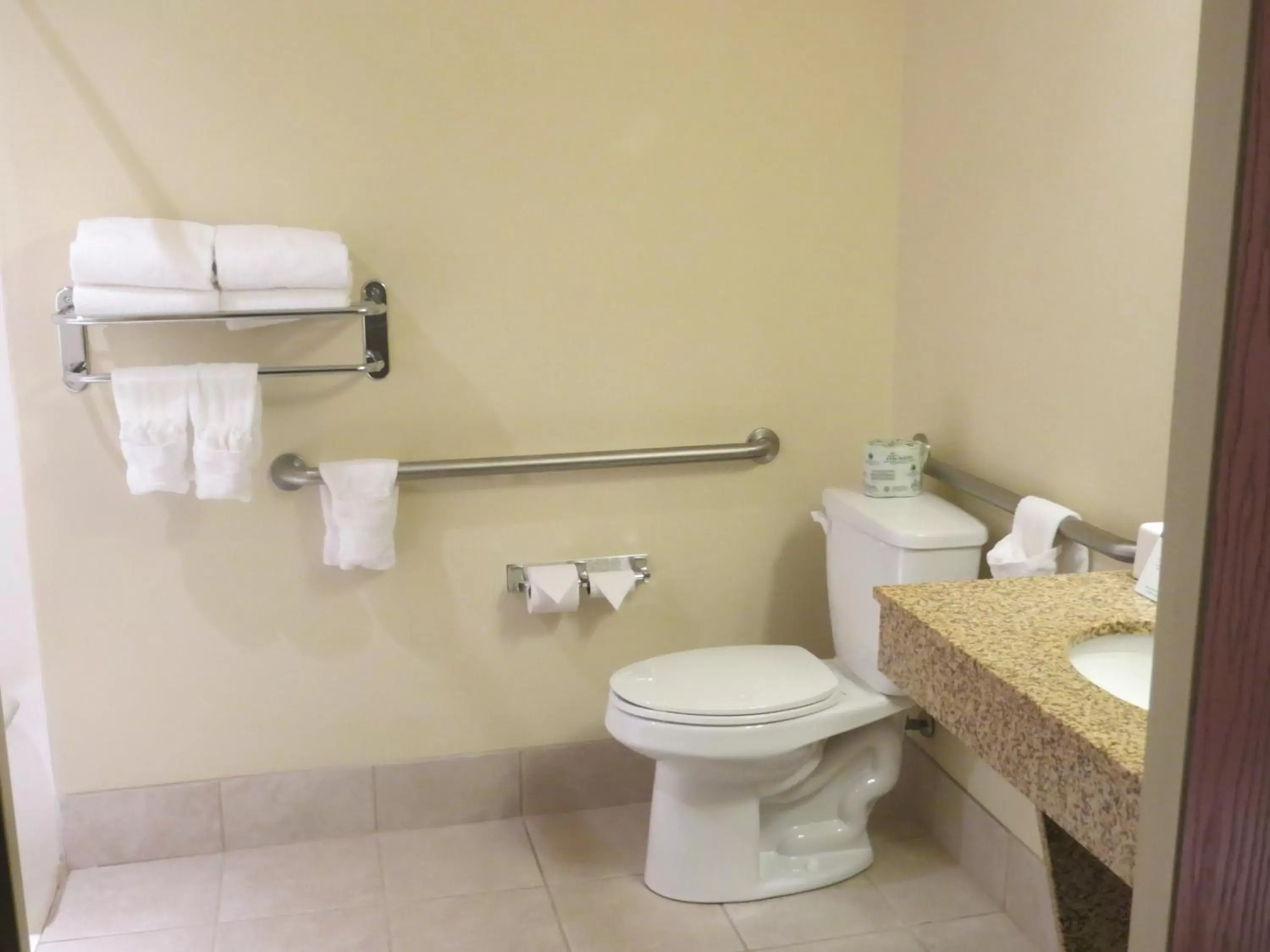 Toilet, Bathroom in Cobblestone Inn & Suites - Brillion