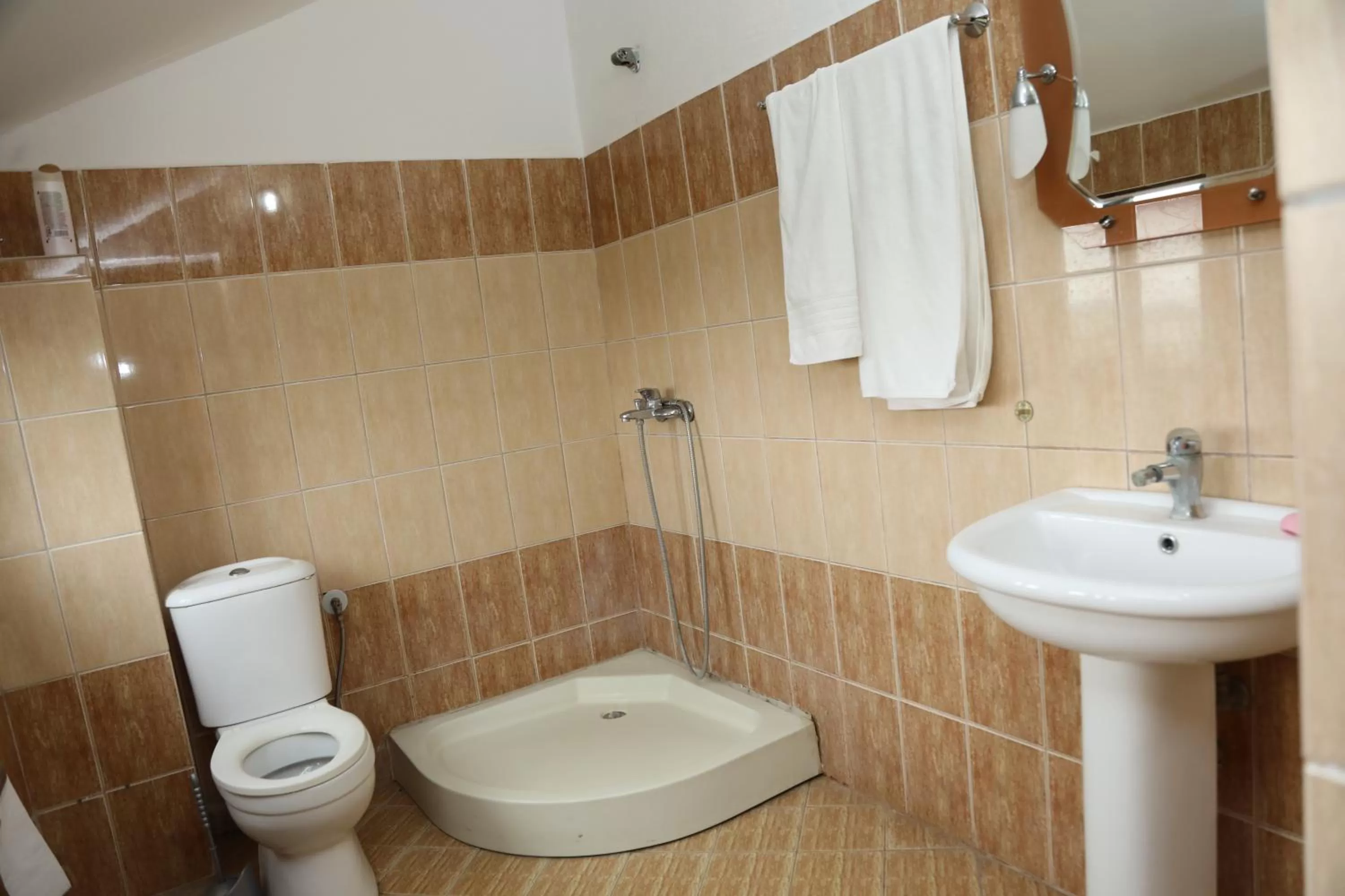 Bathroom in Hotel Kabashi