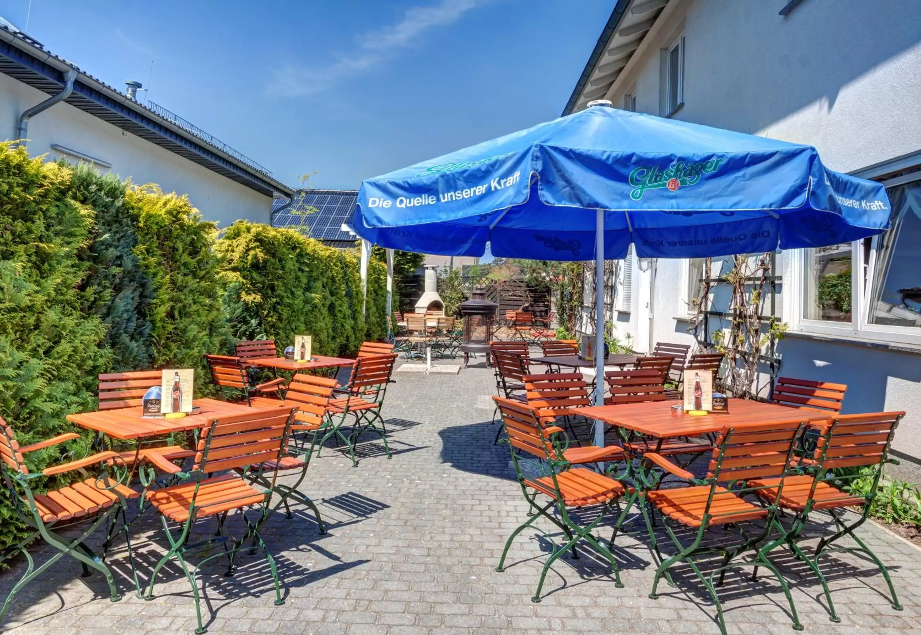 Patio, Restaurant/Places to Eat in Hotel Nordkap