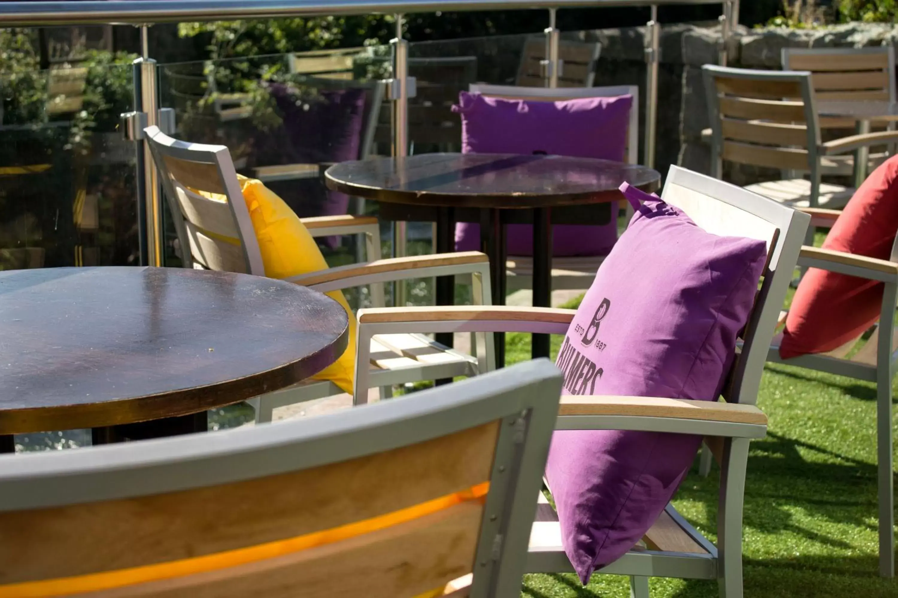 Patio in The Birchtree Hotel