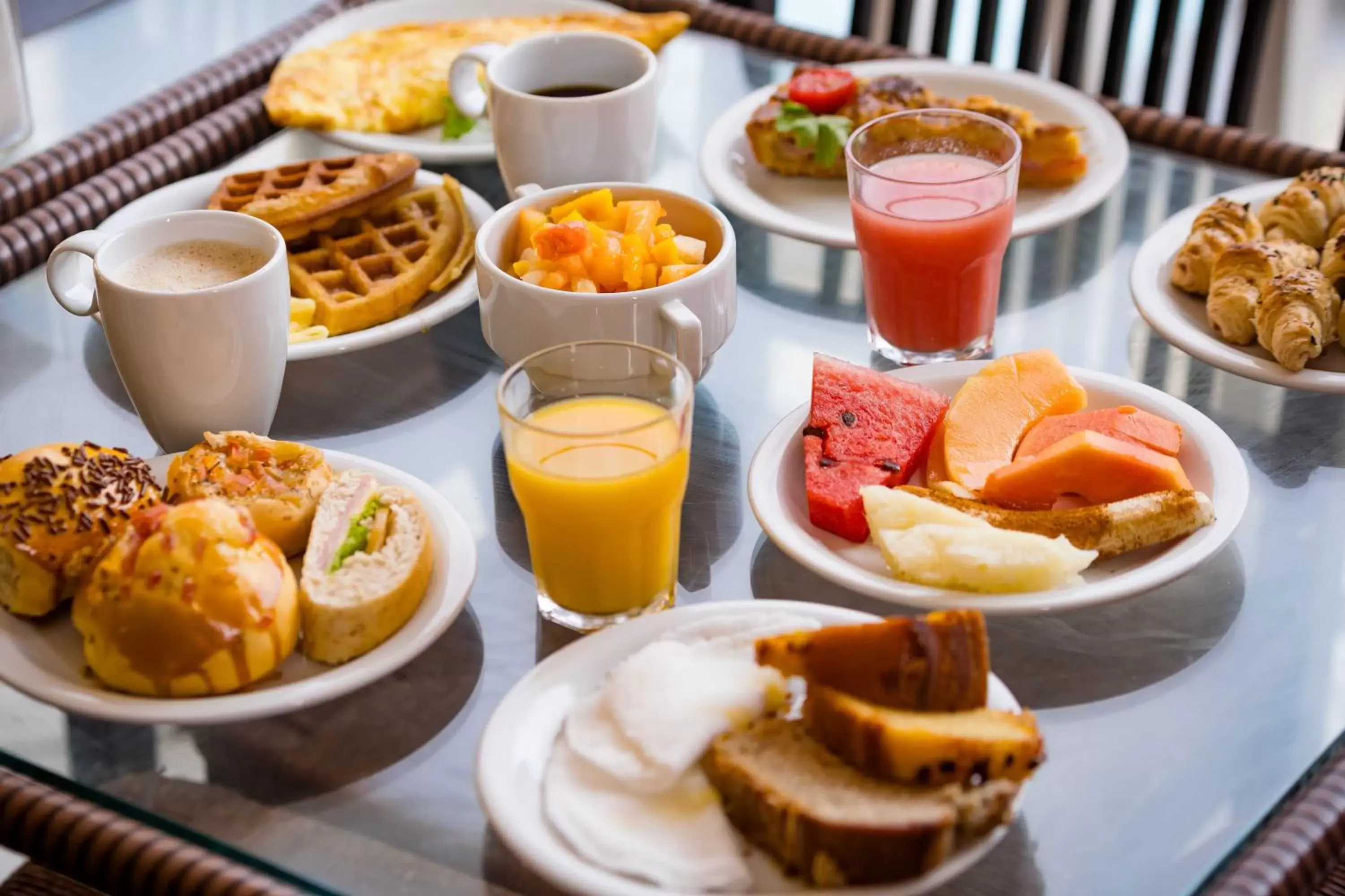 Breakfast in El Aram Ponta Negra Breakfast in El Aram Ponta Negra