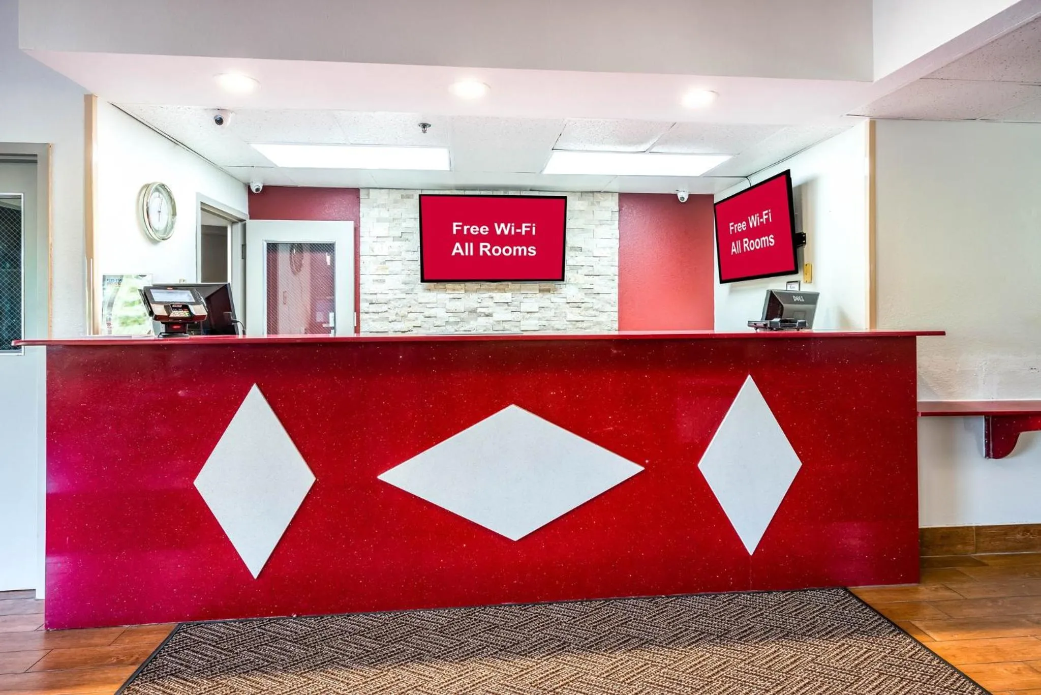 Lobby or reception in Red Roof Inn Palatine