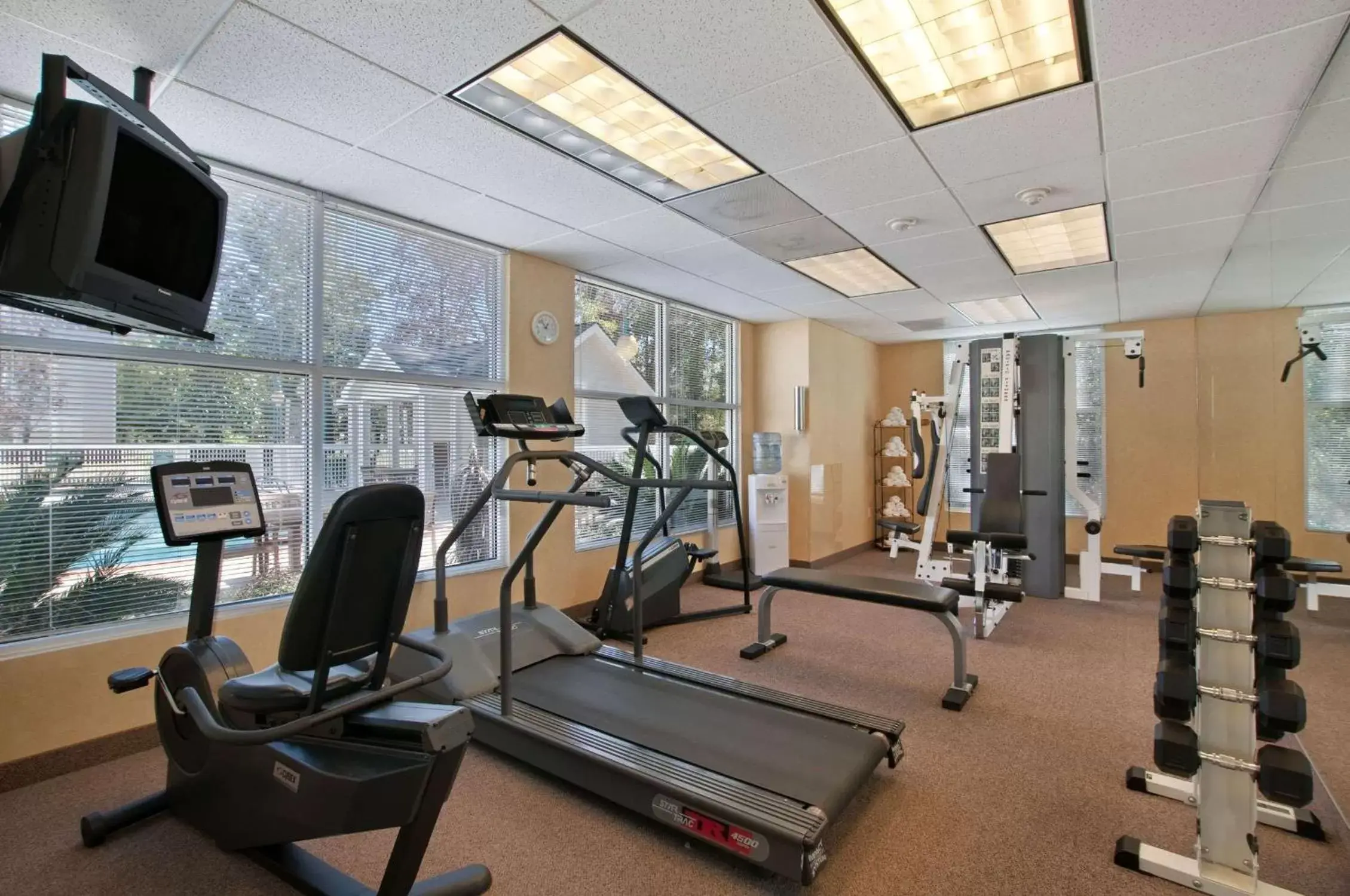 Fitness centre/facilities, Fitness Center/Facilities in Homewood Suites Houston Kingwood Parc Airport Area