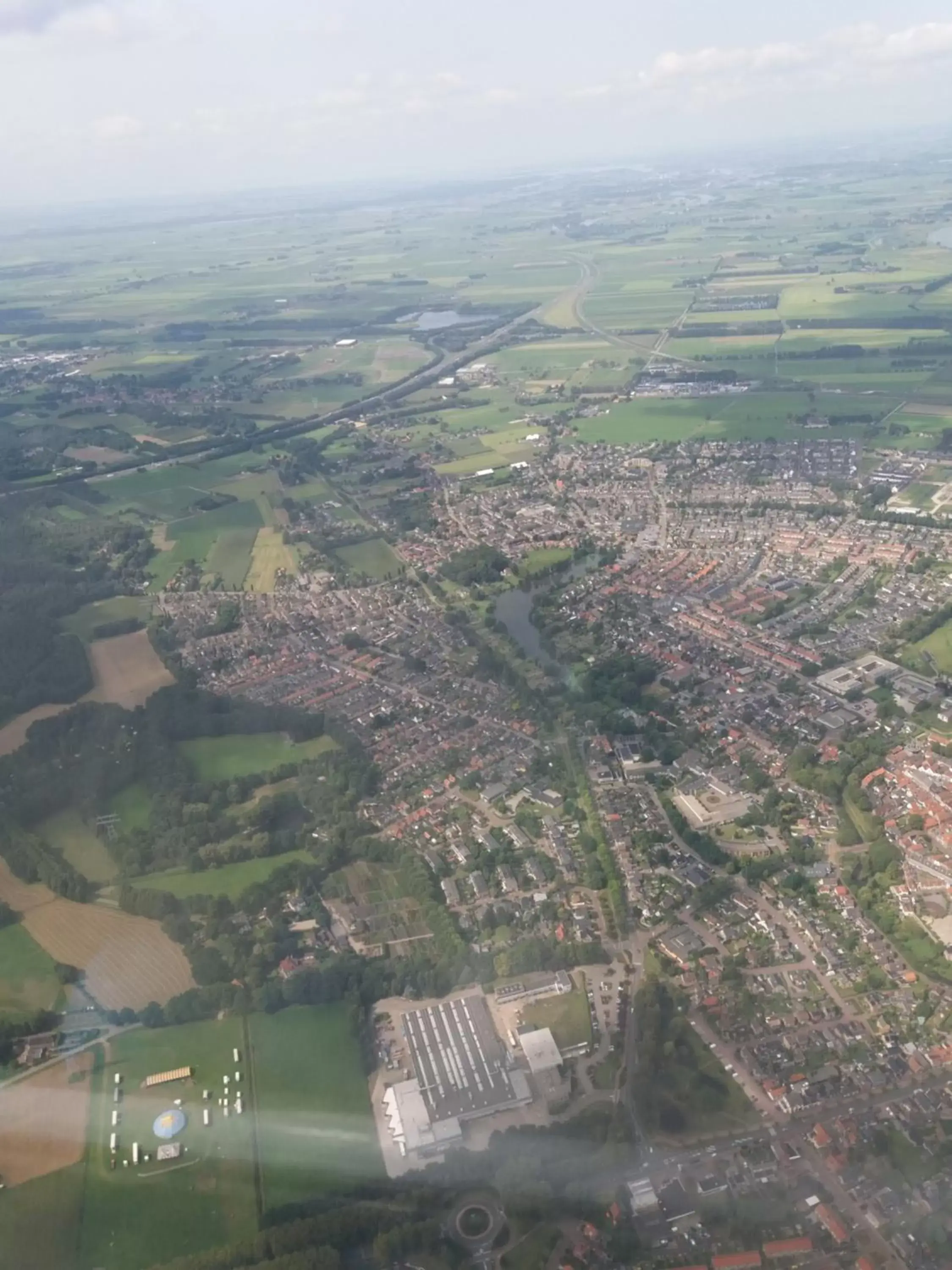 Bird's eye view, Bird's-eye View in Bed and Breakfast Hattem