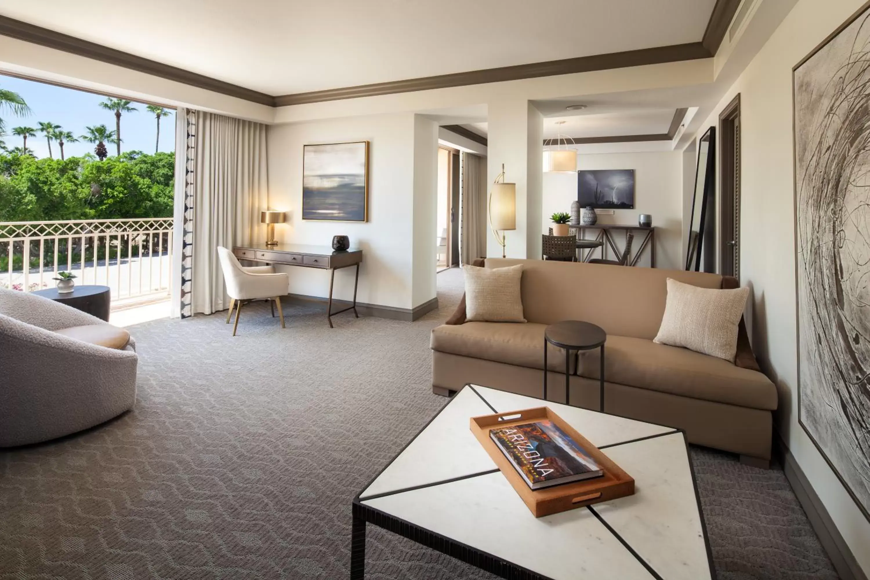 1 Bedroom Executive Suite, 1 King, Resort view, Balcony in The Phoenician, a Luxury Collection Resort, Scottsdale