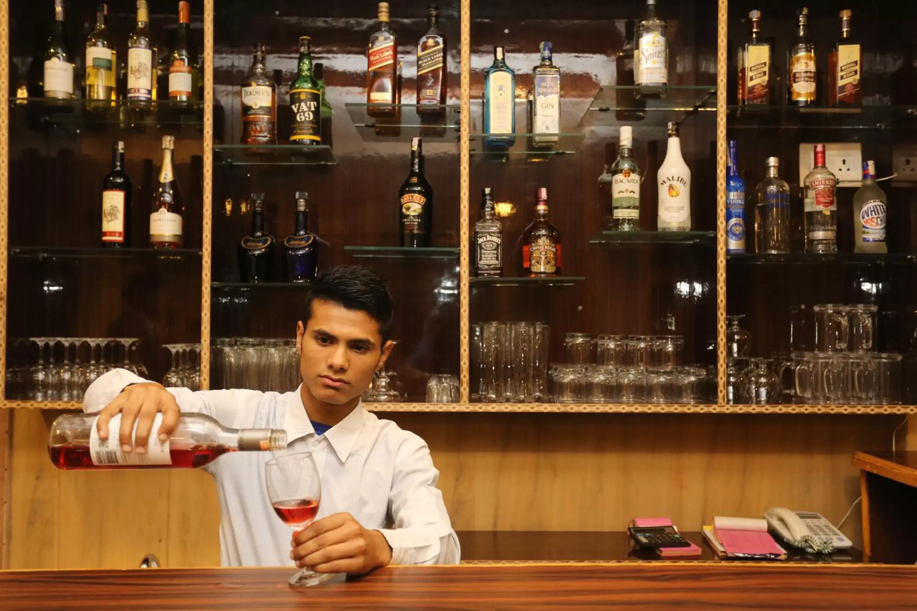 Lounge or bar in Pokhara Choice Inn