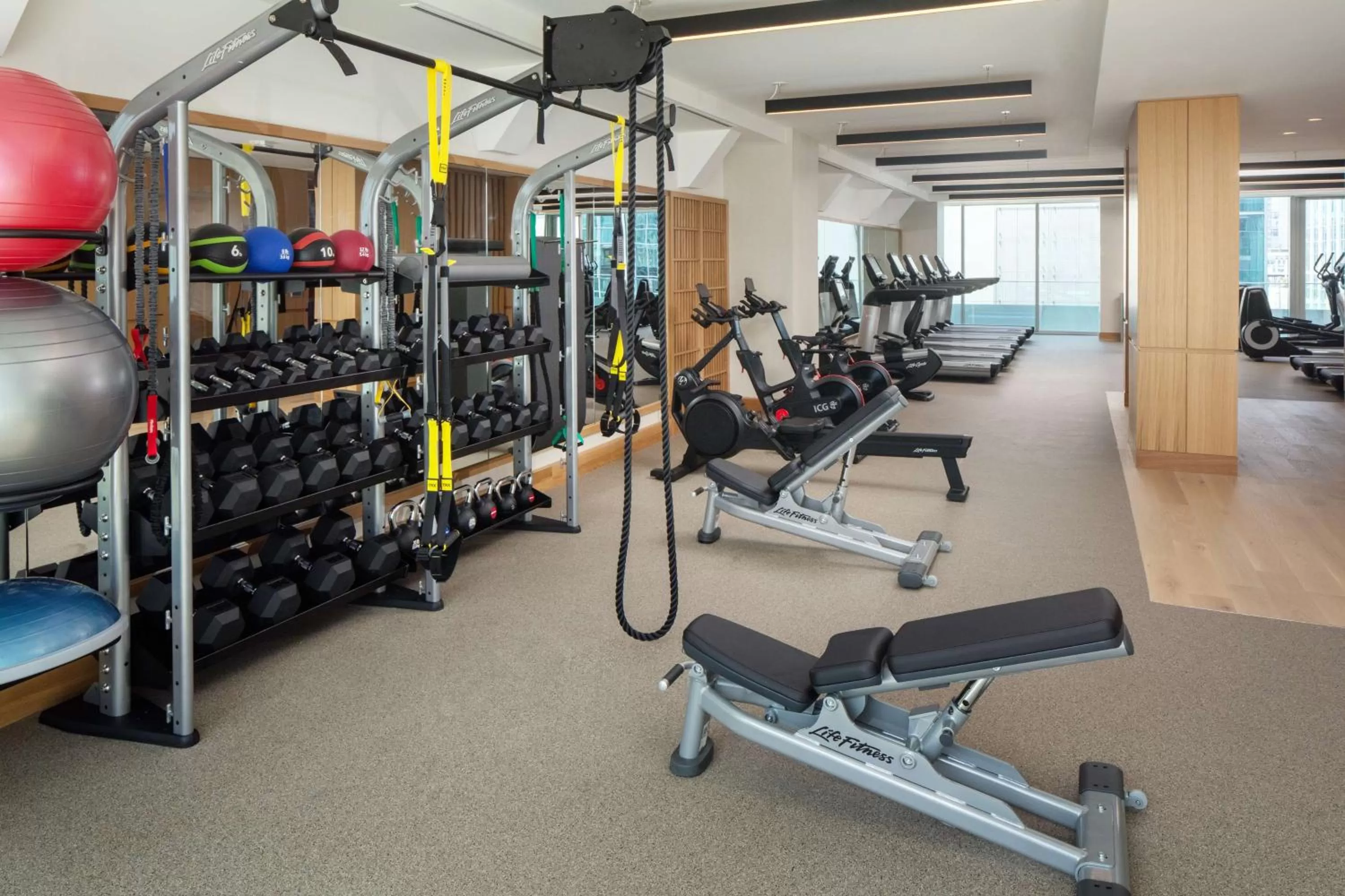 Fitness centre/facilities in Conrad Nashville