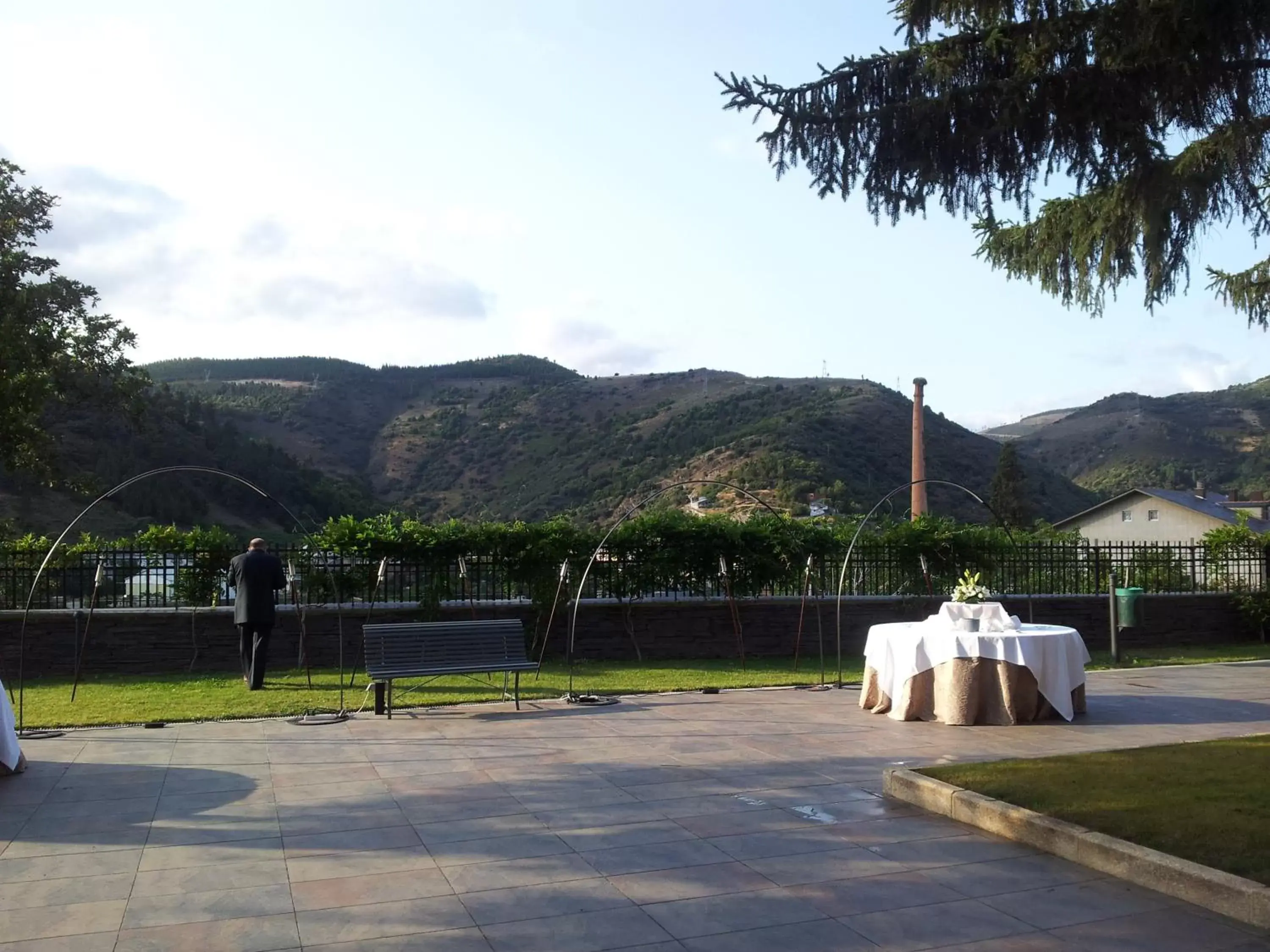 Spring in Parador de Villafranca del Bierzo