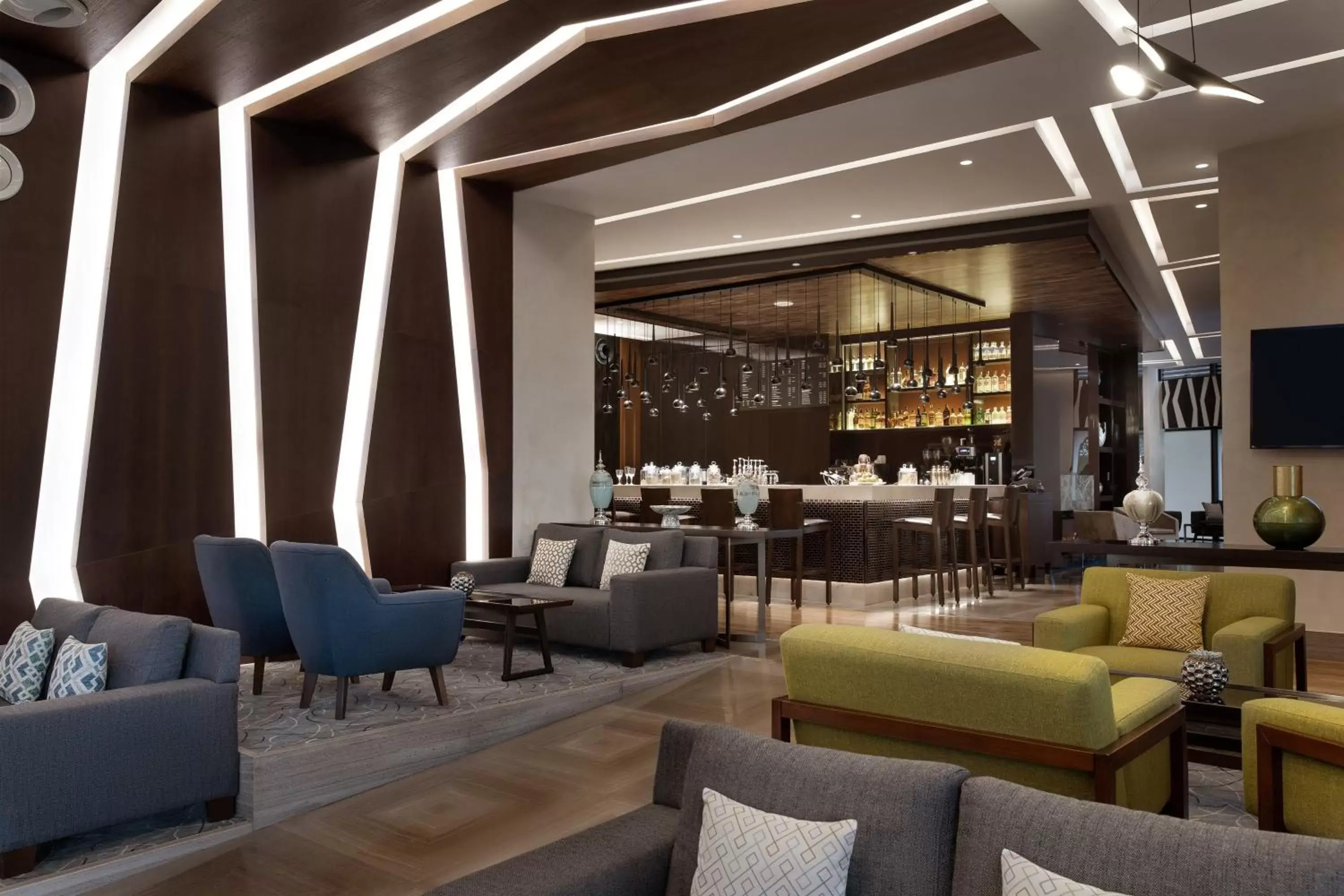 Lobby or reception, Lounge/Bar in Sheraton Istanbul City Center