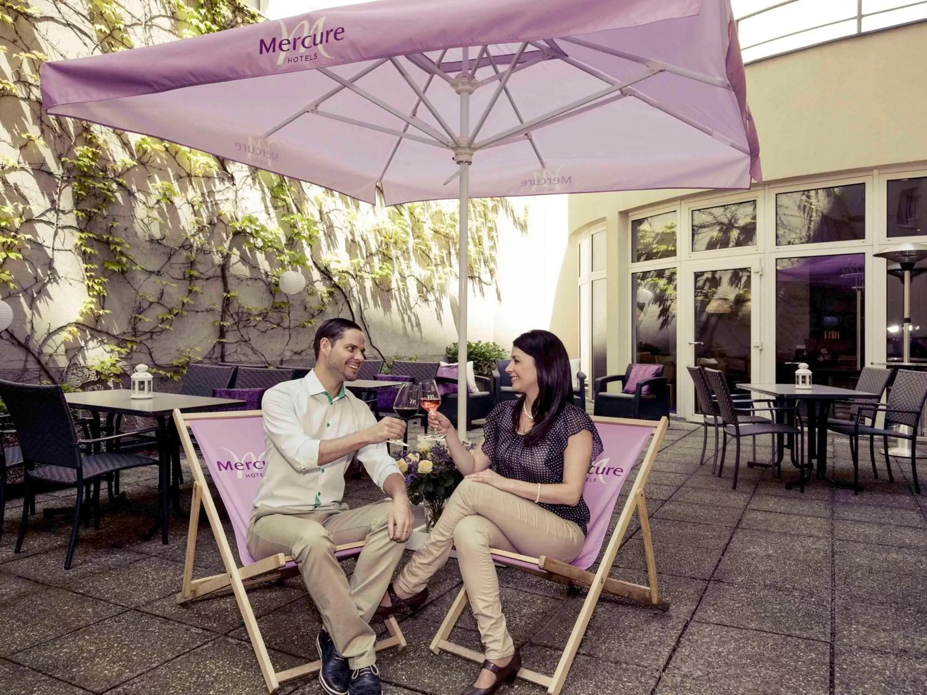 Balcony/Terrace in Hotel Mercure Wien City