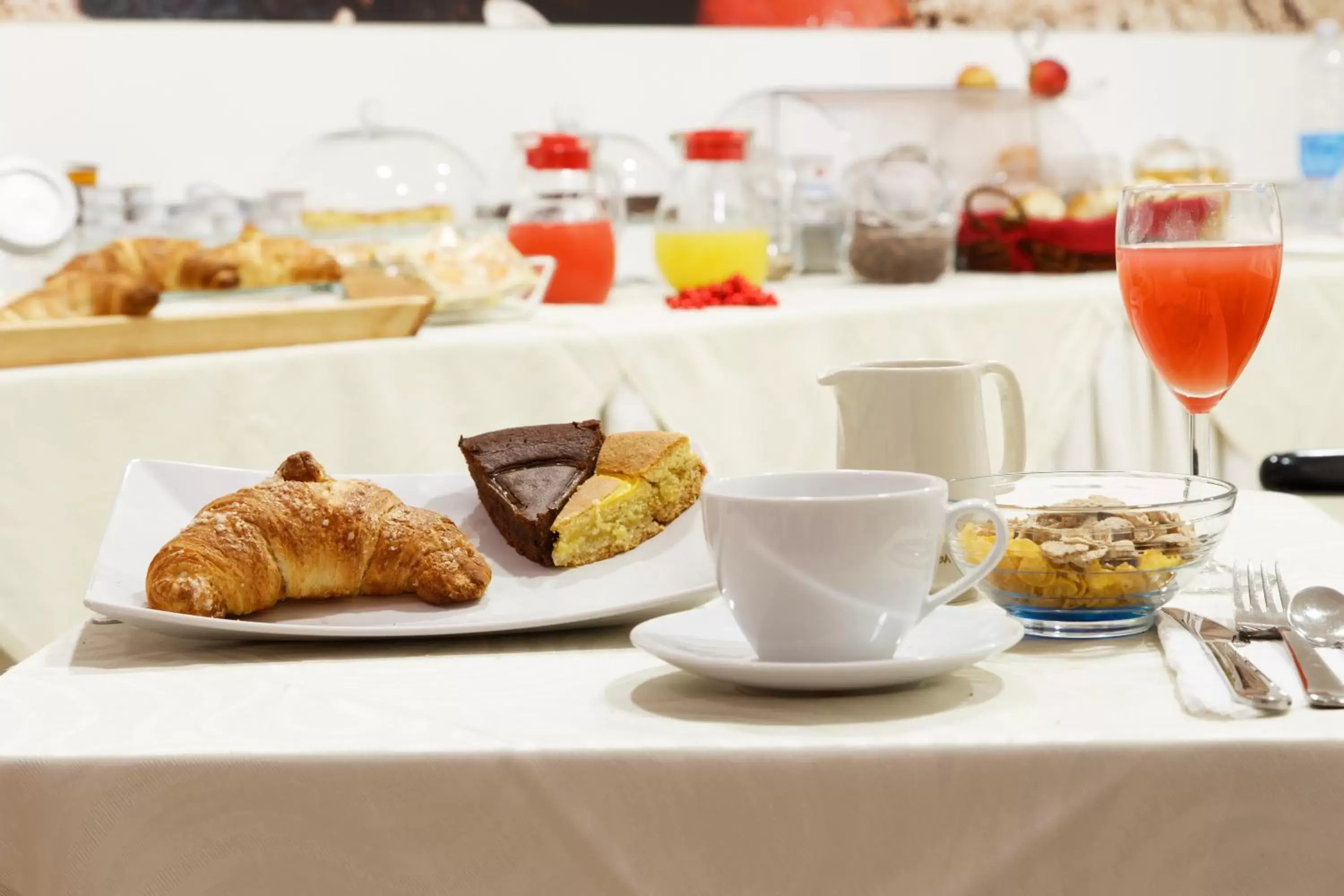 Food close-up, Breakfast in Hotel Del Viale