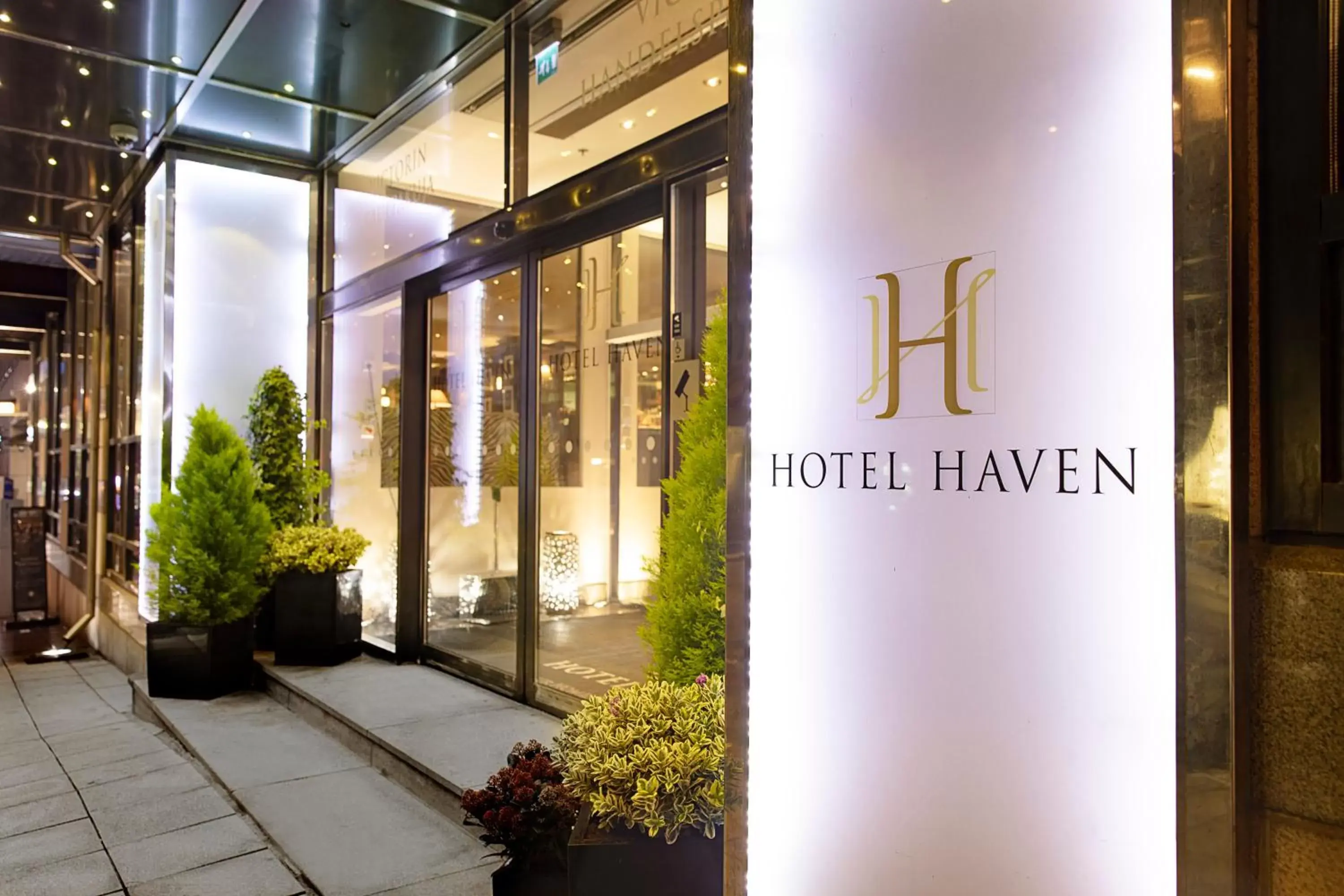 Facade/entrance in Hotel Haven