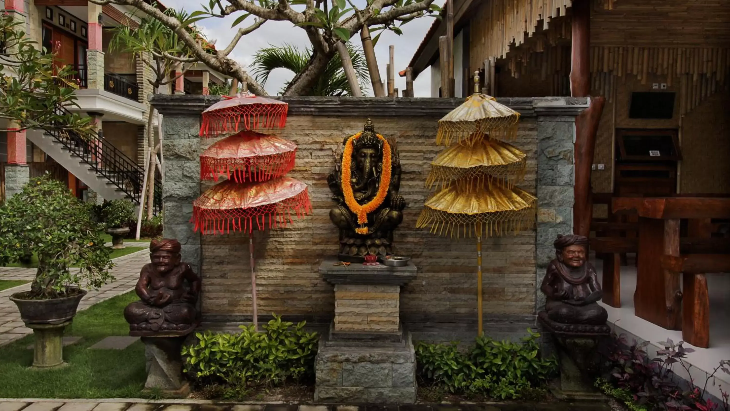 Garden in Hotel Arsa Santhi Nusa Penida