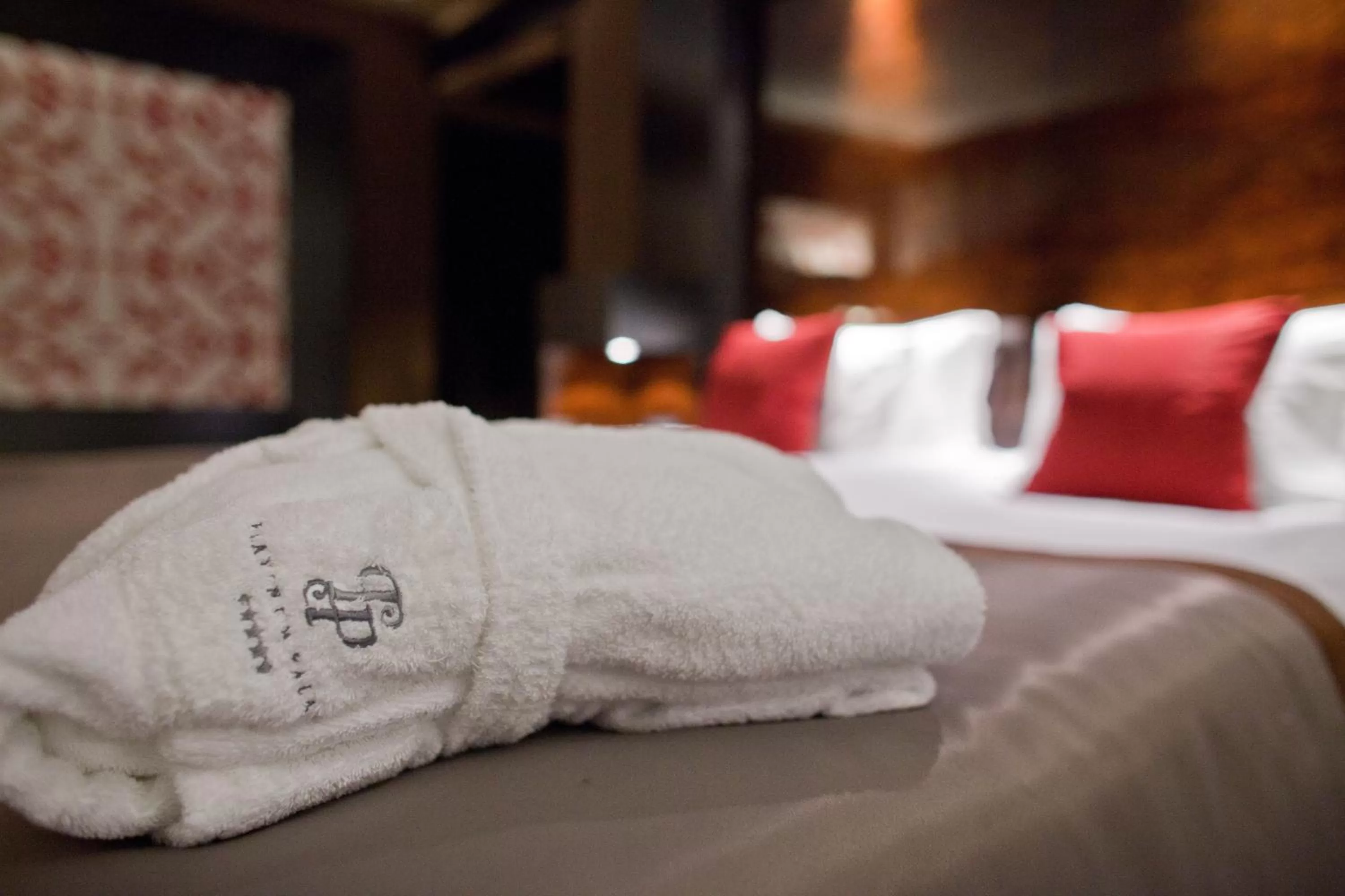 Decorative detail, Bed in Platinum Palace Boutique Hotel & SPA