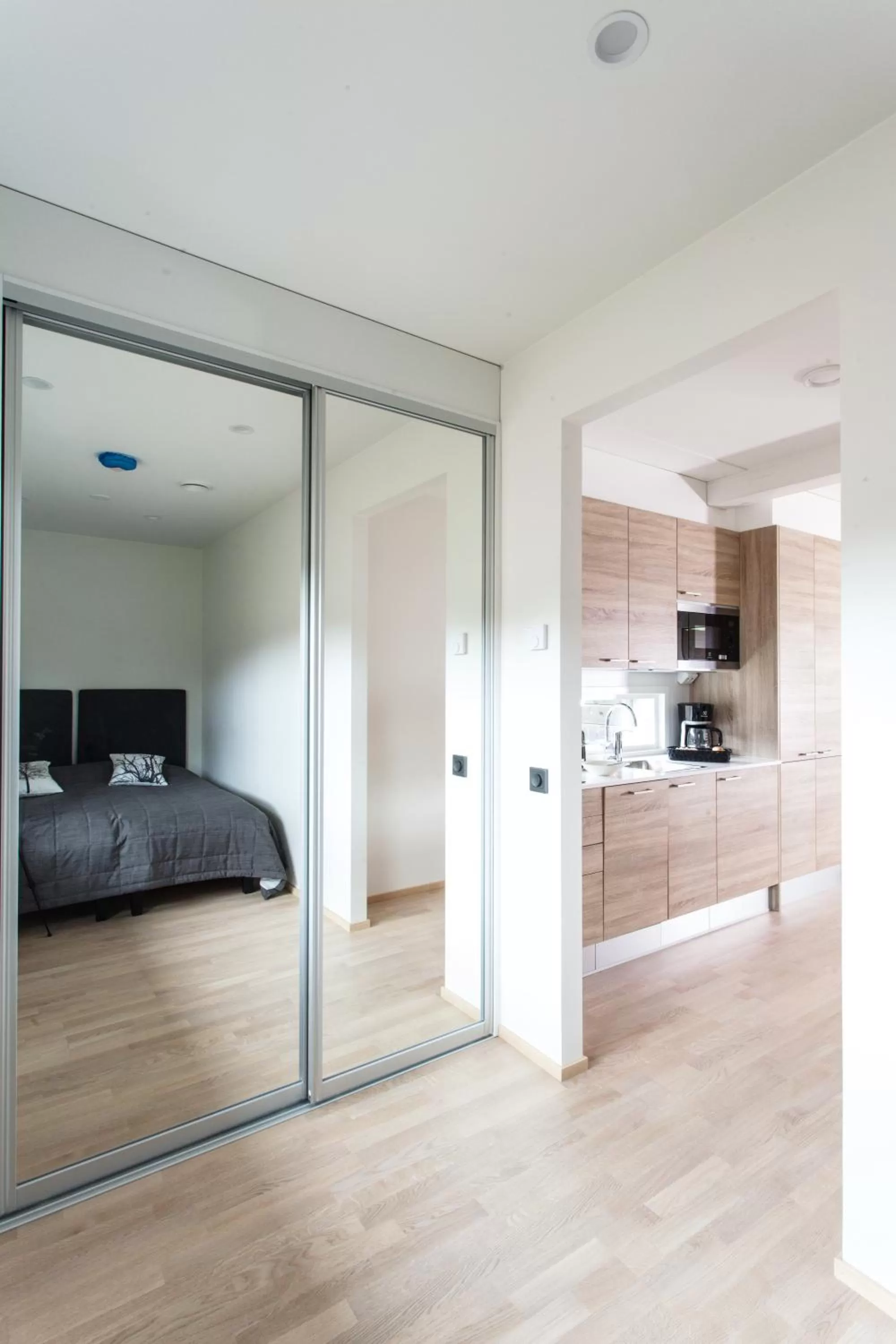 Bed in Eerikkilä Sport & Outdoor Resort