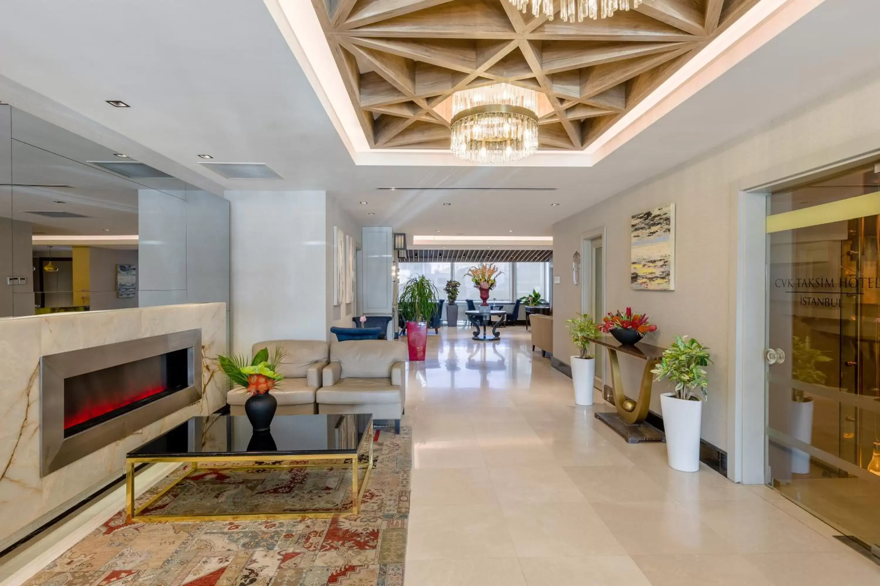 Lobby or reception, Lobby/Reception in CVK Taksim Hotel Istanbul