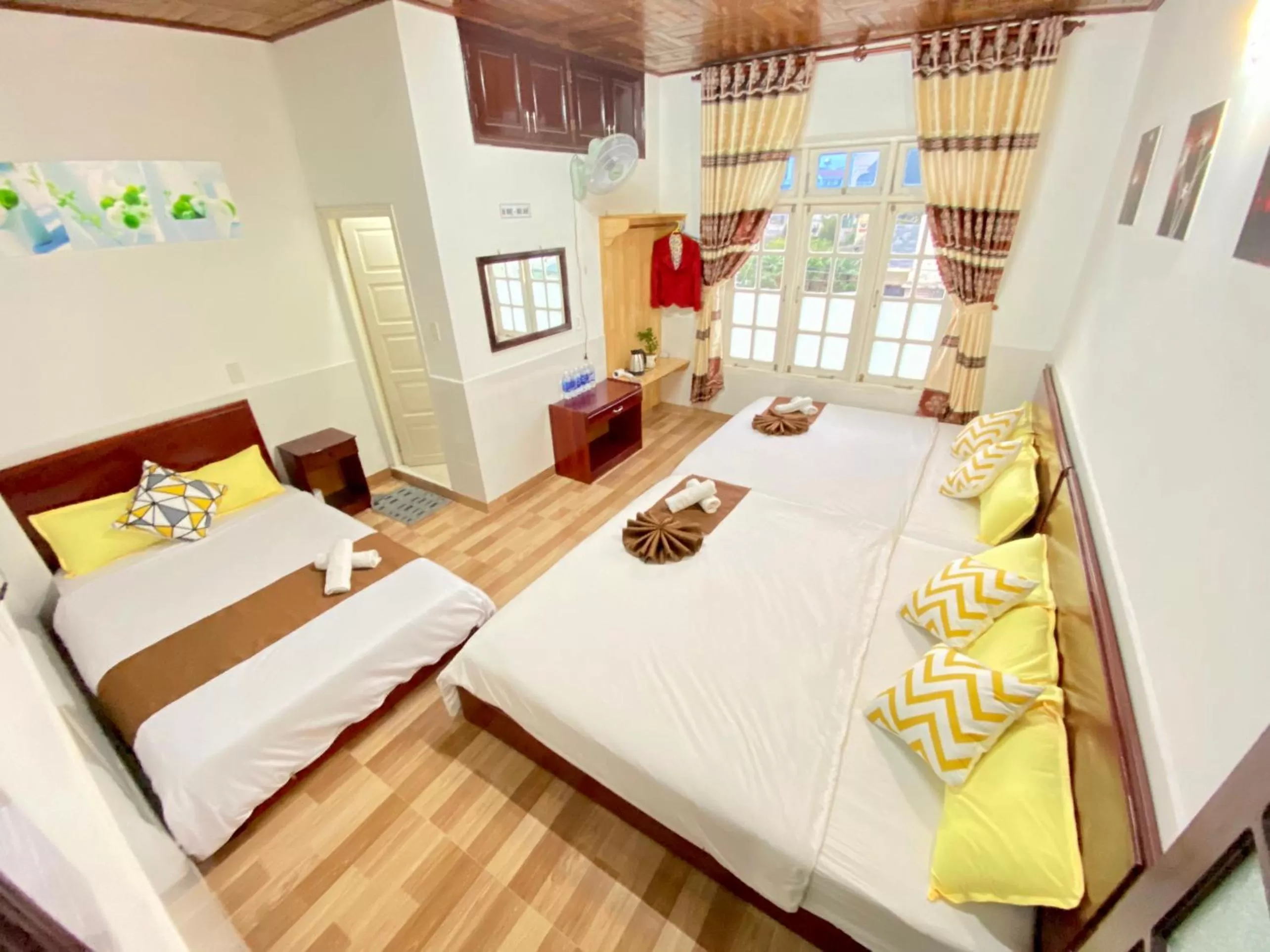 Bed in Tam An Homestay