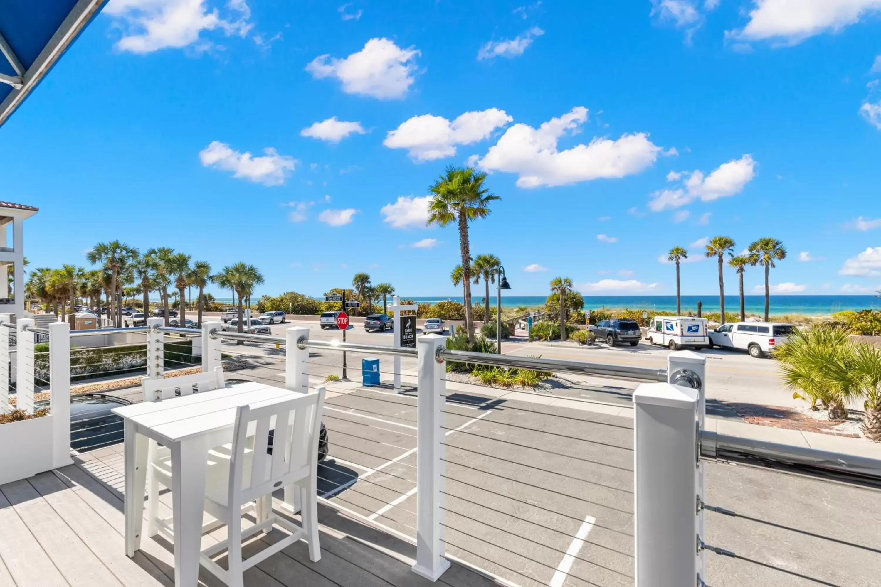 Balcony/Terrace in Inn on the Beach