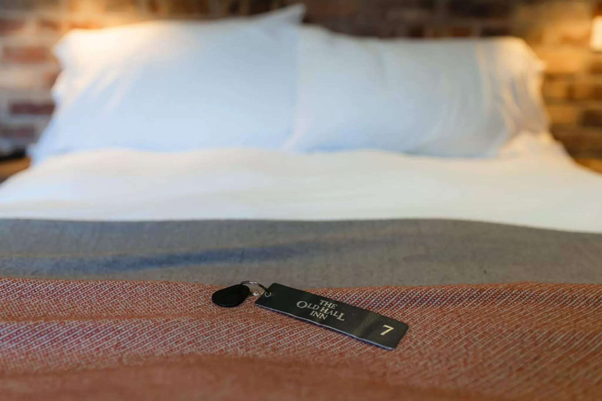 Bed in The Old Hall Inn